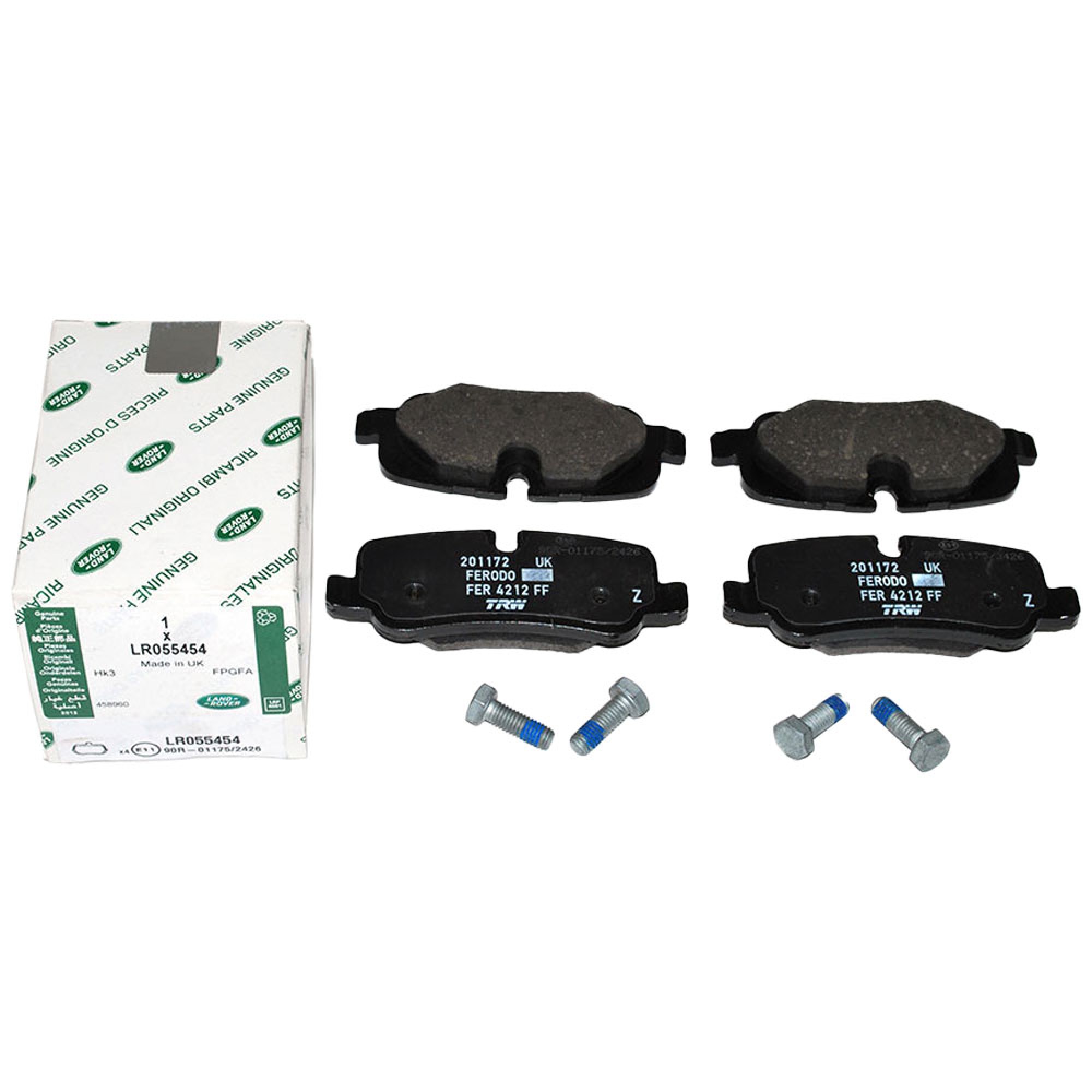 LR055454GEN - Genuine - Rear Brake Pads Discovery 3/4 R/R Sport and R/Rover