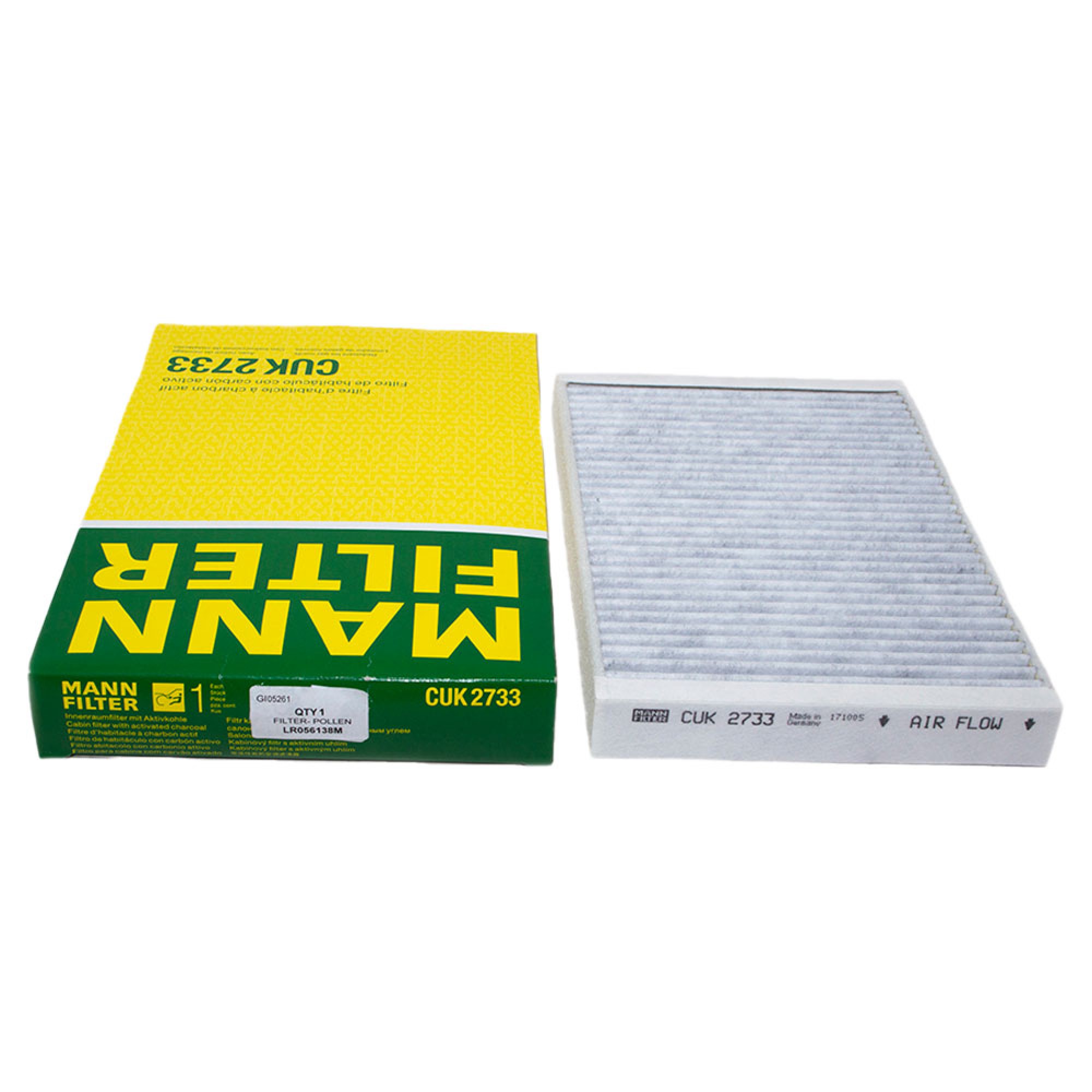 LR056138M - Mann Pollen Filter Vehicles with Polution Sensor