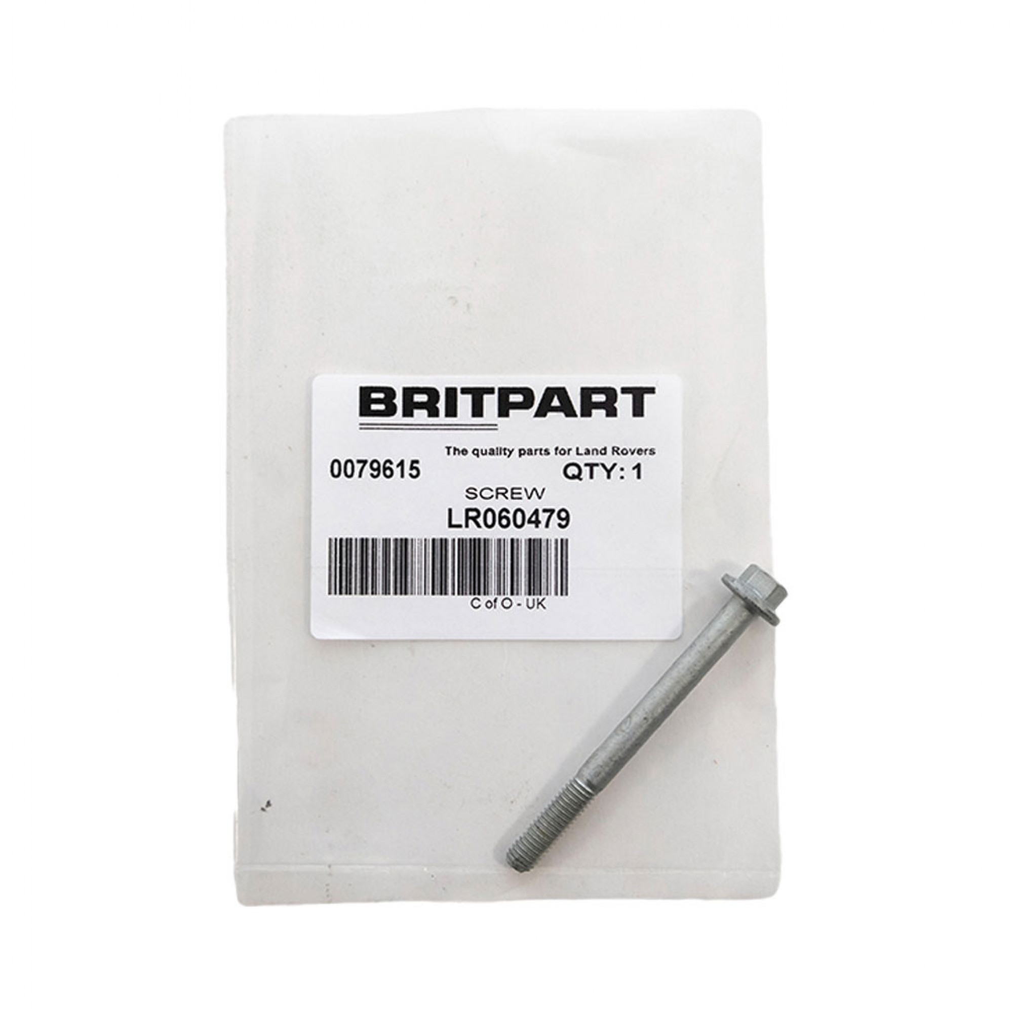 LR060479 - Genuine Screw Vacuum Control Petrol Engines