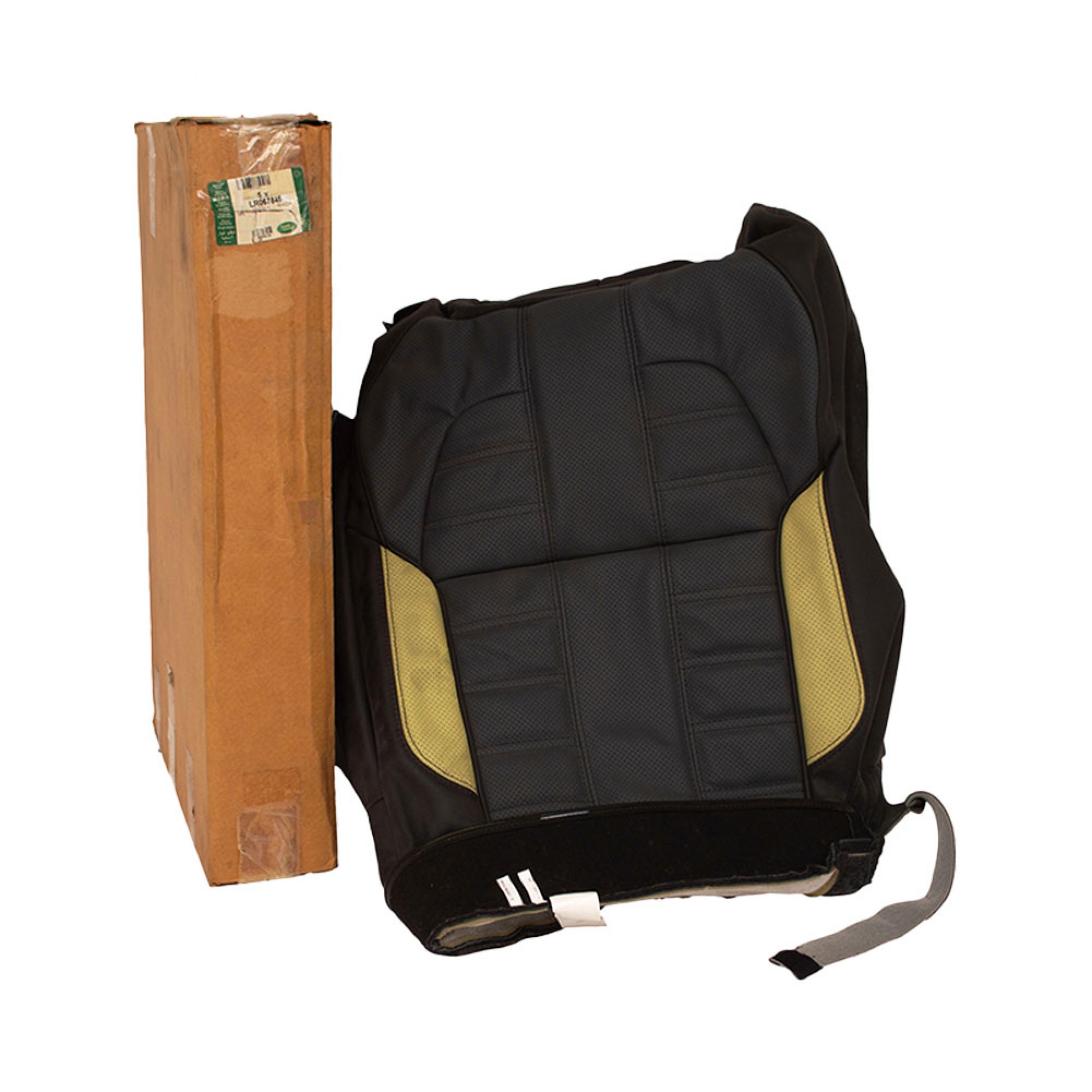 LR067845 - Lr LH Seat Back Cover Lunar/Ebony/Savannah