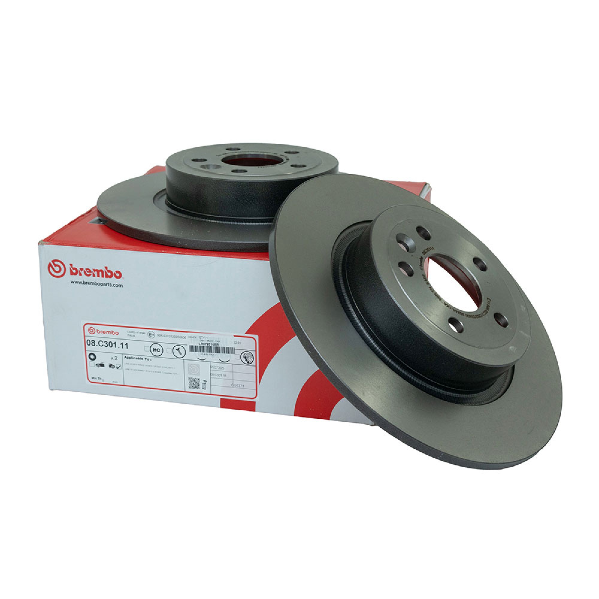 LR072016BR - Brembo Rear Brake Disc 317mm