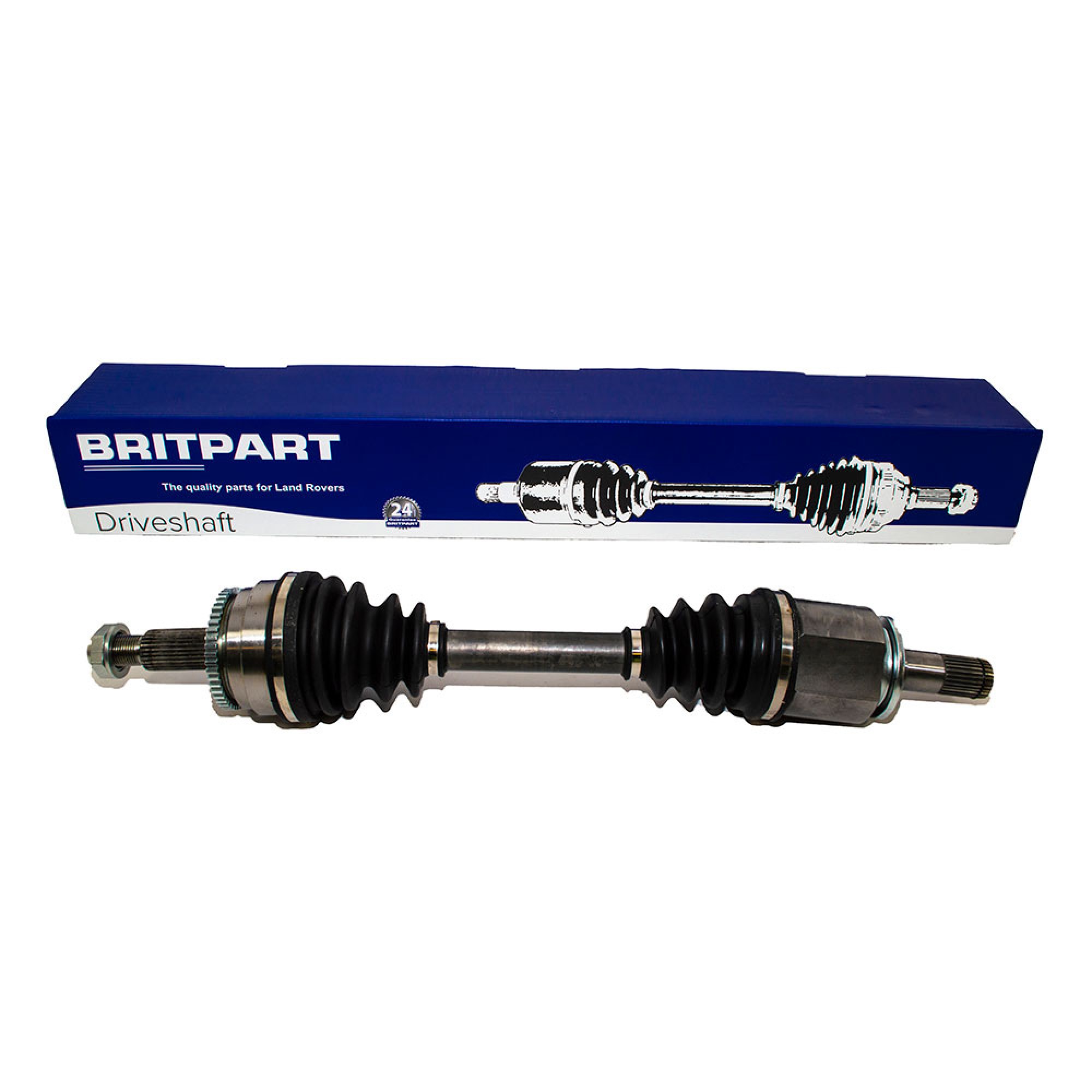 LR072069 - Discovery 3 and 4 LH Front Drive Shaft Diesel Also Need Nut LR024151