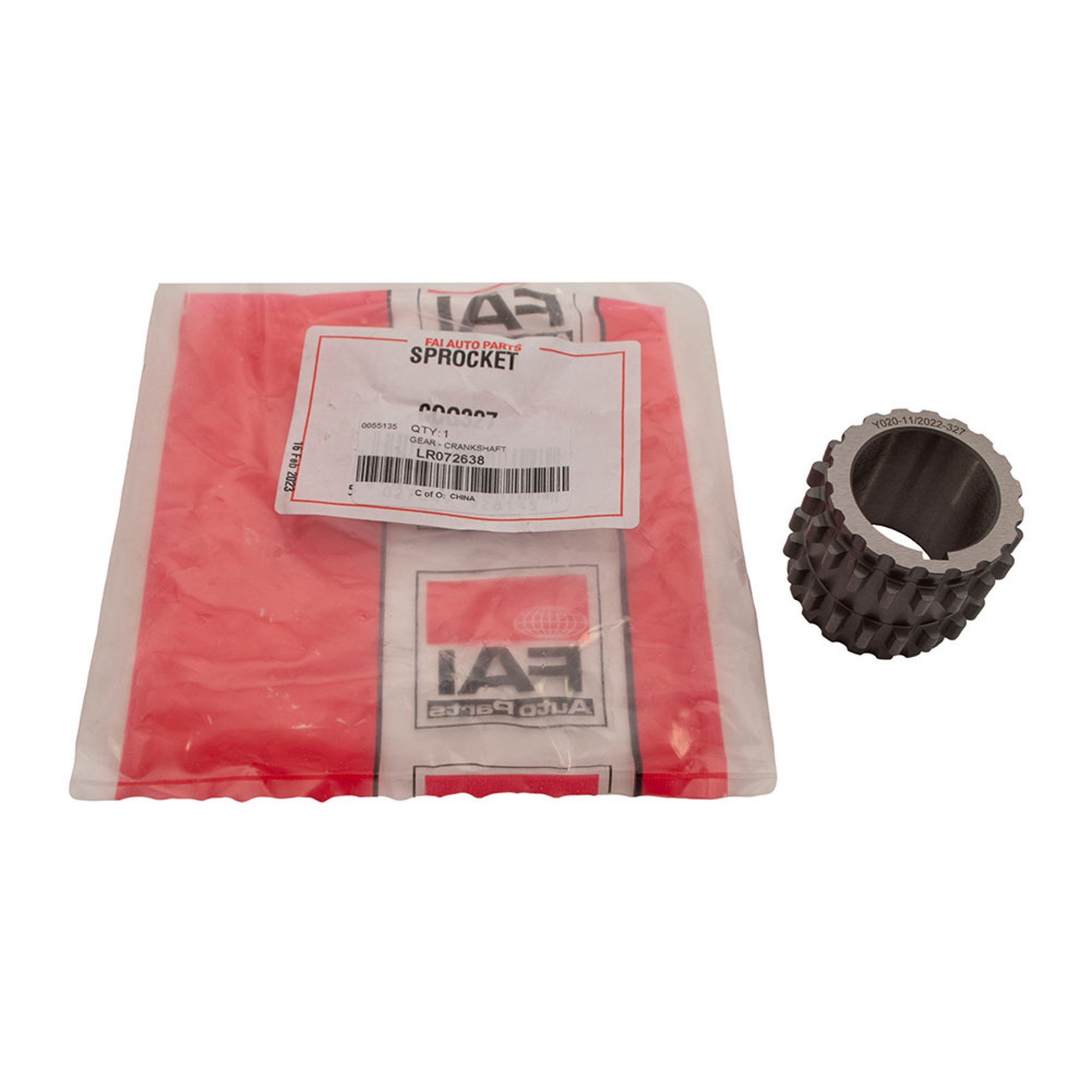 LR072638 - Gear Crankshaft 5.0 Litre V8 and 3 Litre Petrol