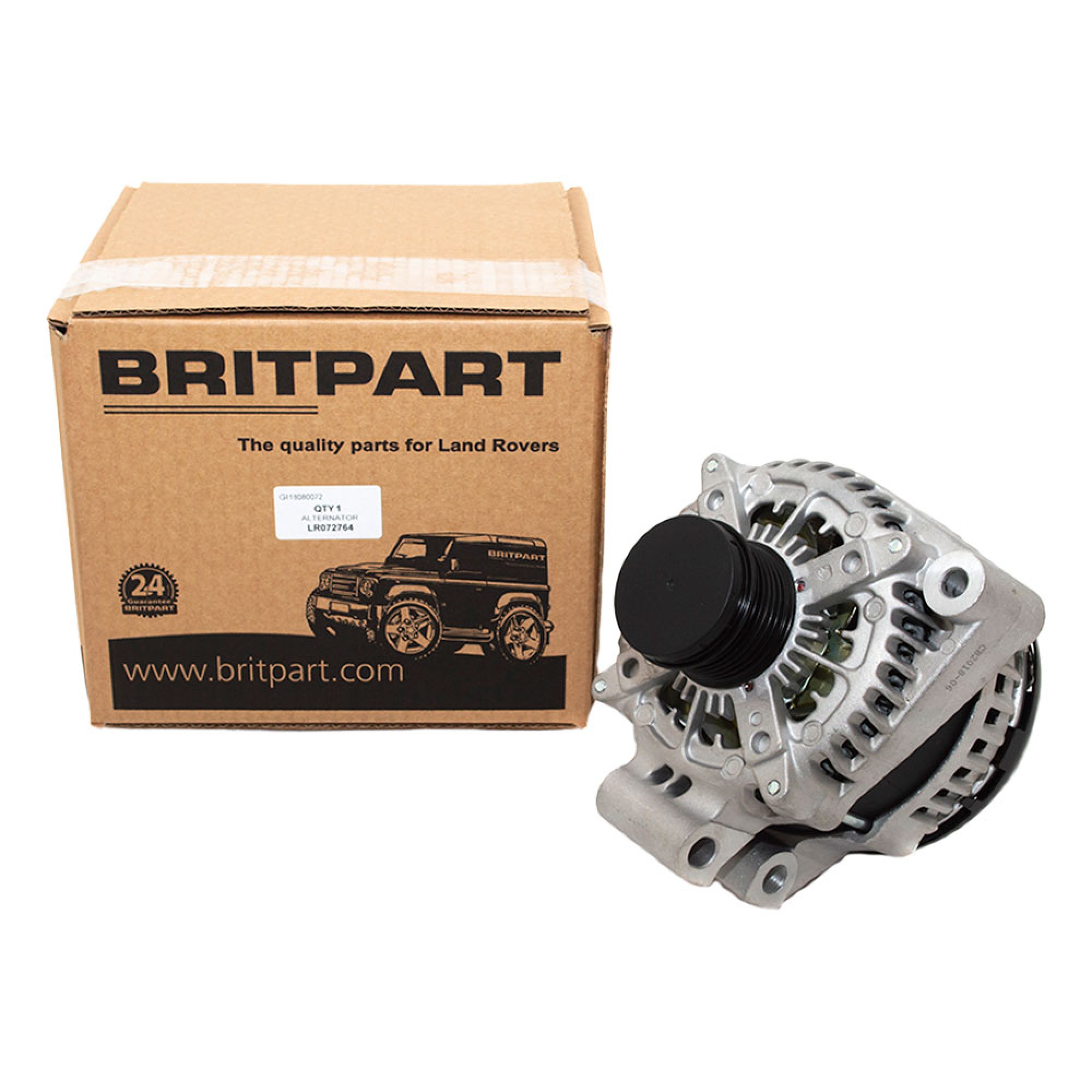LR072764 - Alternator 3.0 L and 5.0 L Petrol