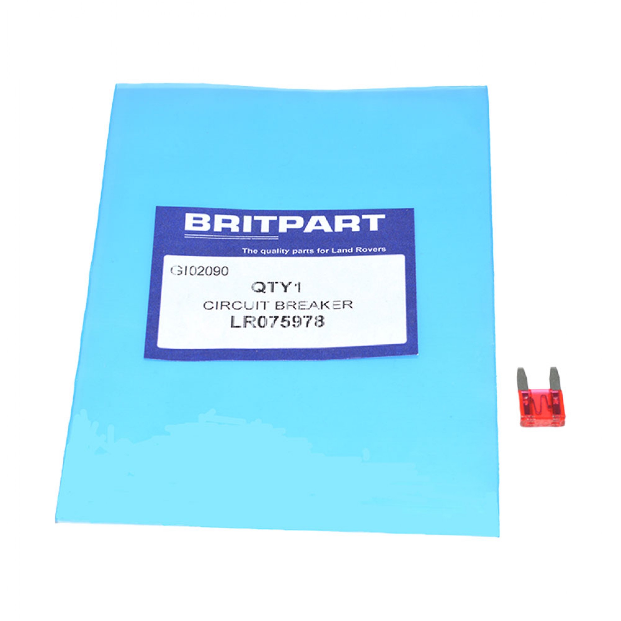 LR075978 - 10 Amp Red Minifuse