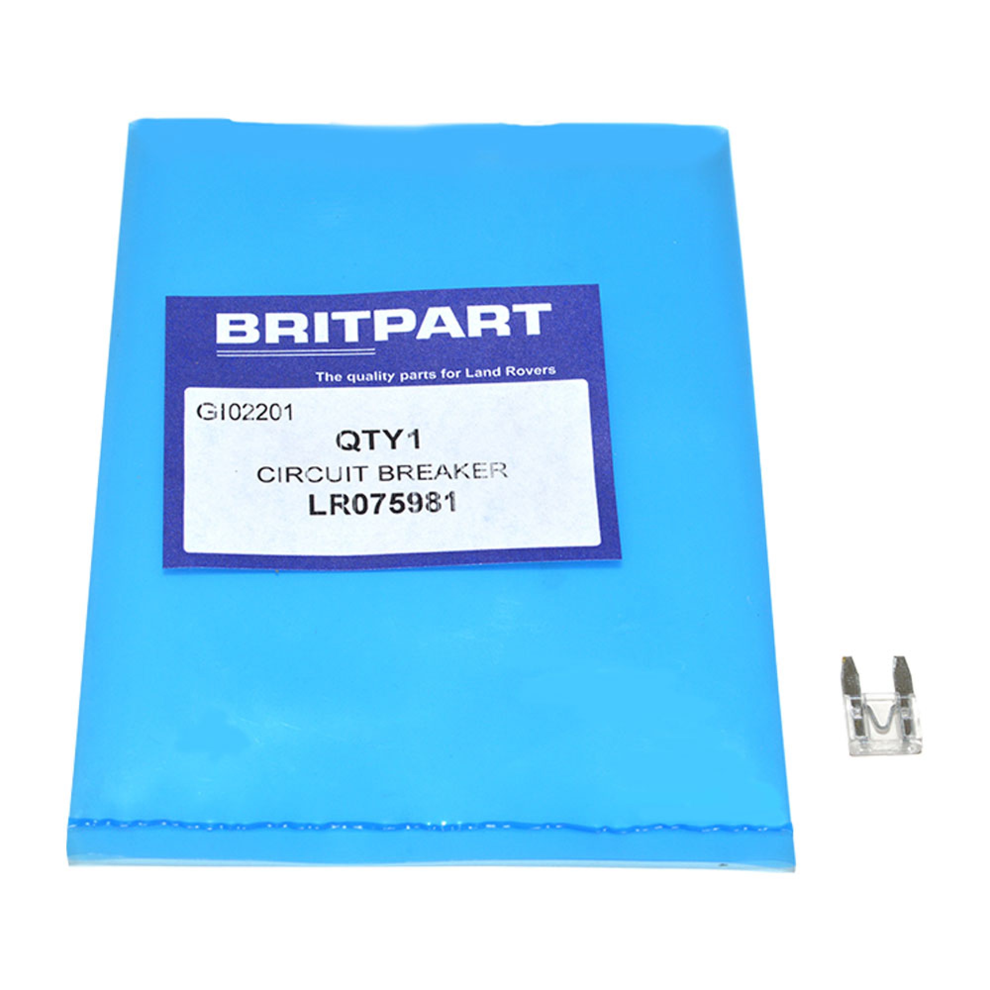 LR075981 - 25 Amp Clear Mini Fuse