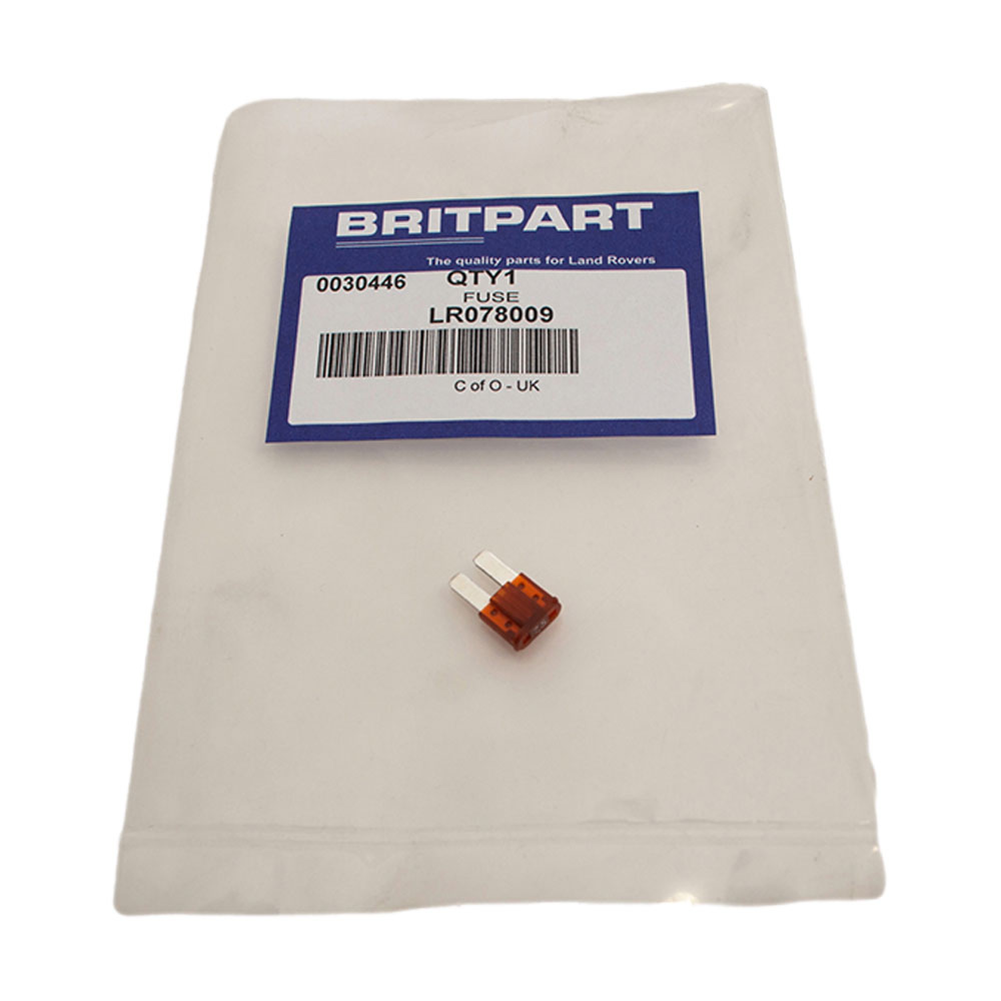 LR078009 - 7.5 Amp Micro Fuse Brown