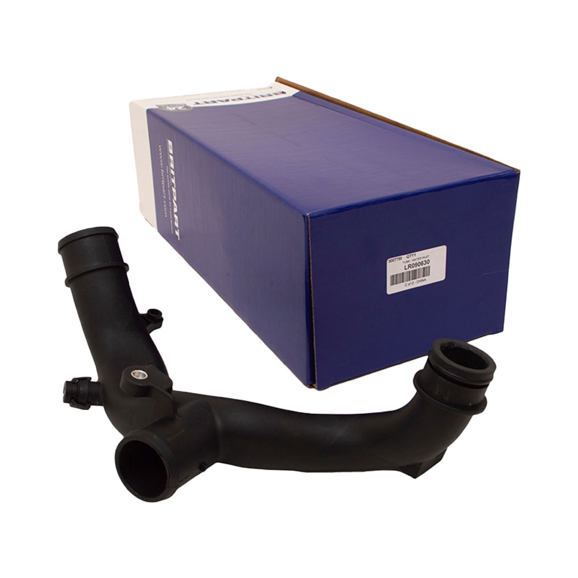 LR090630 - Water Connector Thermostat to Top Hose