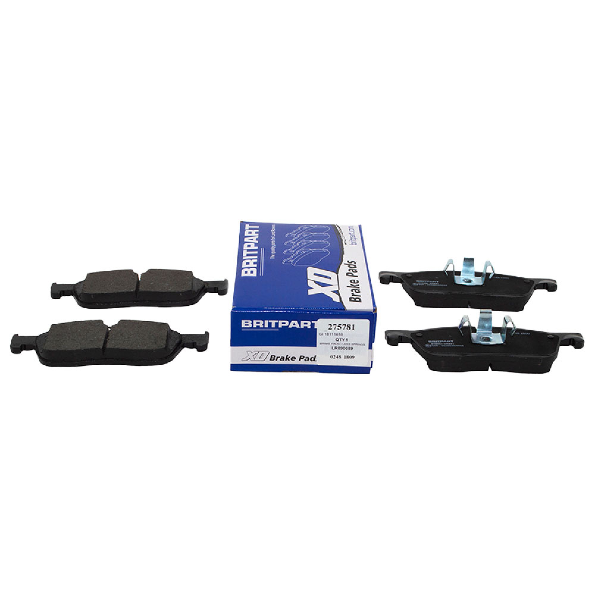 LR090689 - Velar Front Brake Pad Set for Caliper Size 17