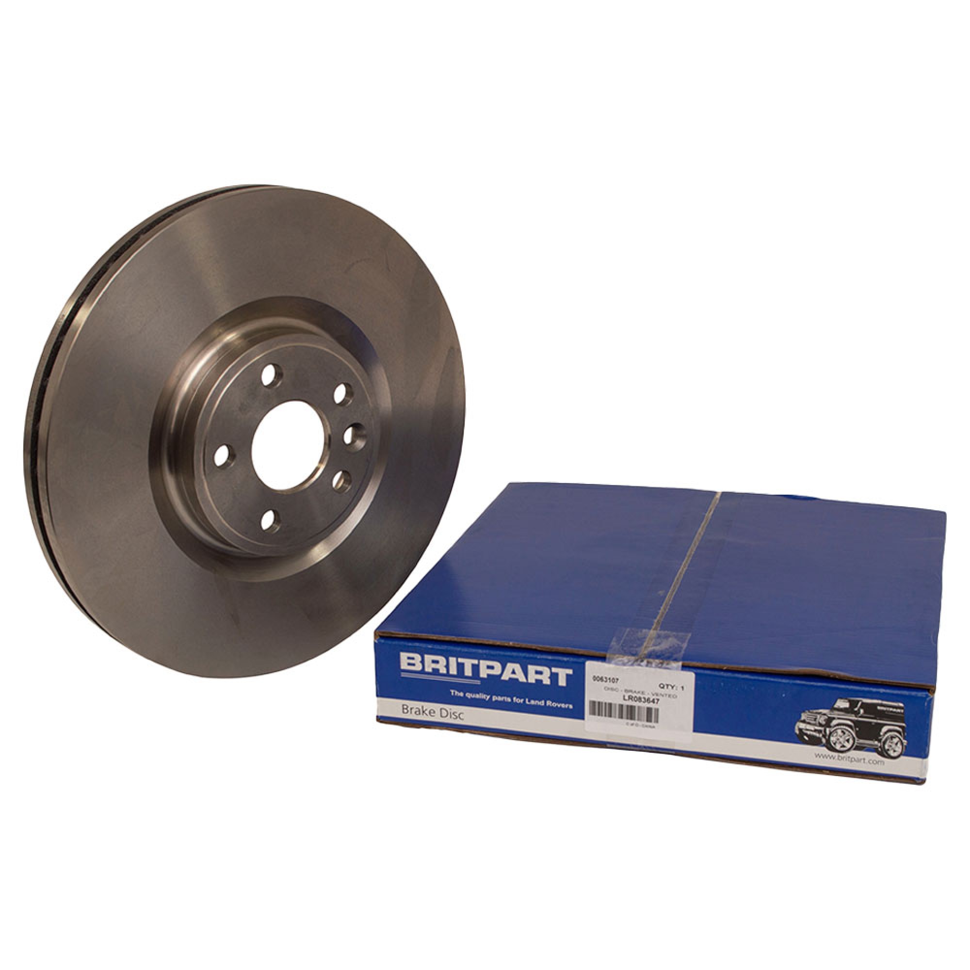 LR083647 - Front Brake Disc 349mm 18 Inch for Discovery Sport