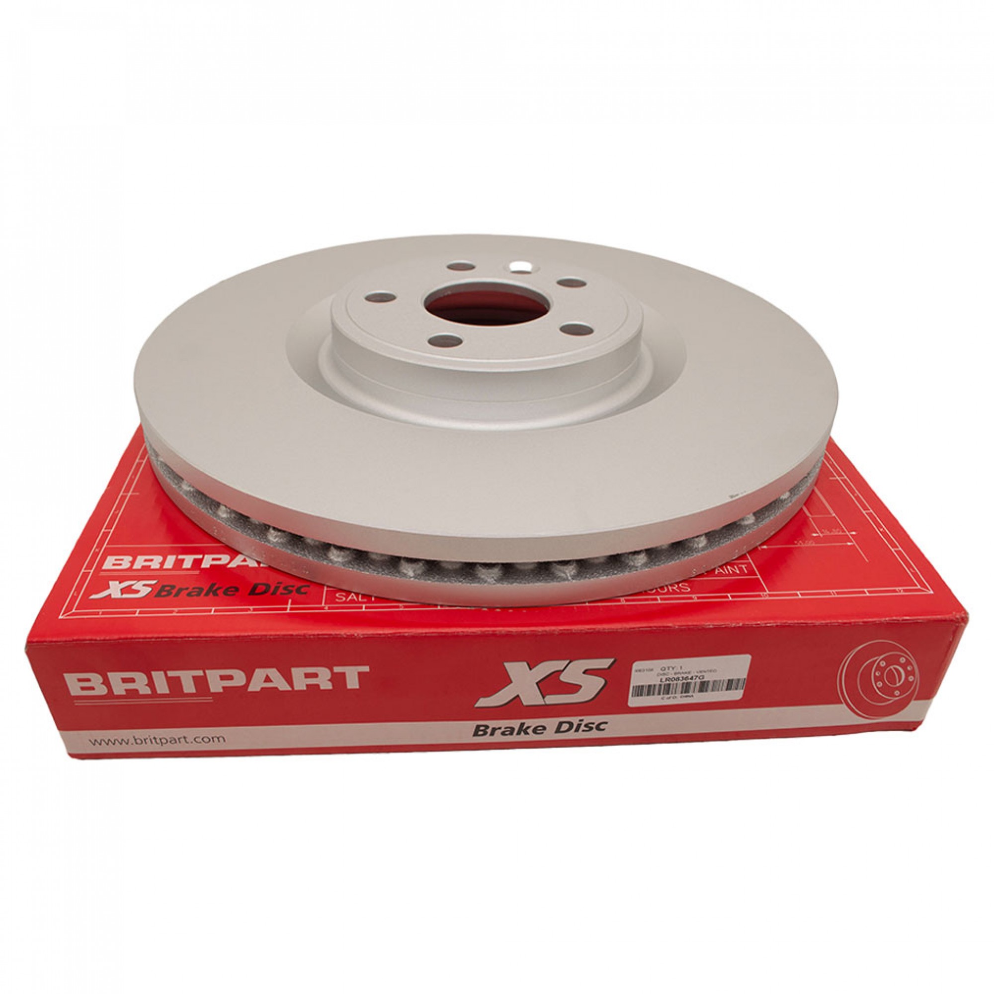 LR083647G - Xs Brake Disc Vented - Front - Discovery Sport/Range Rover Evoque