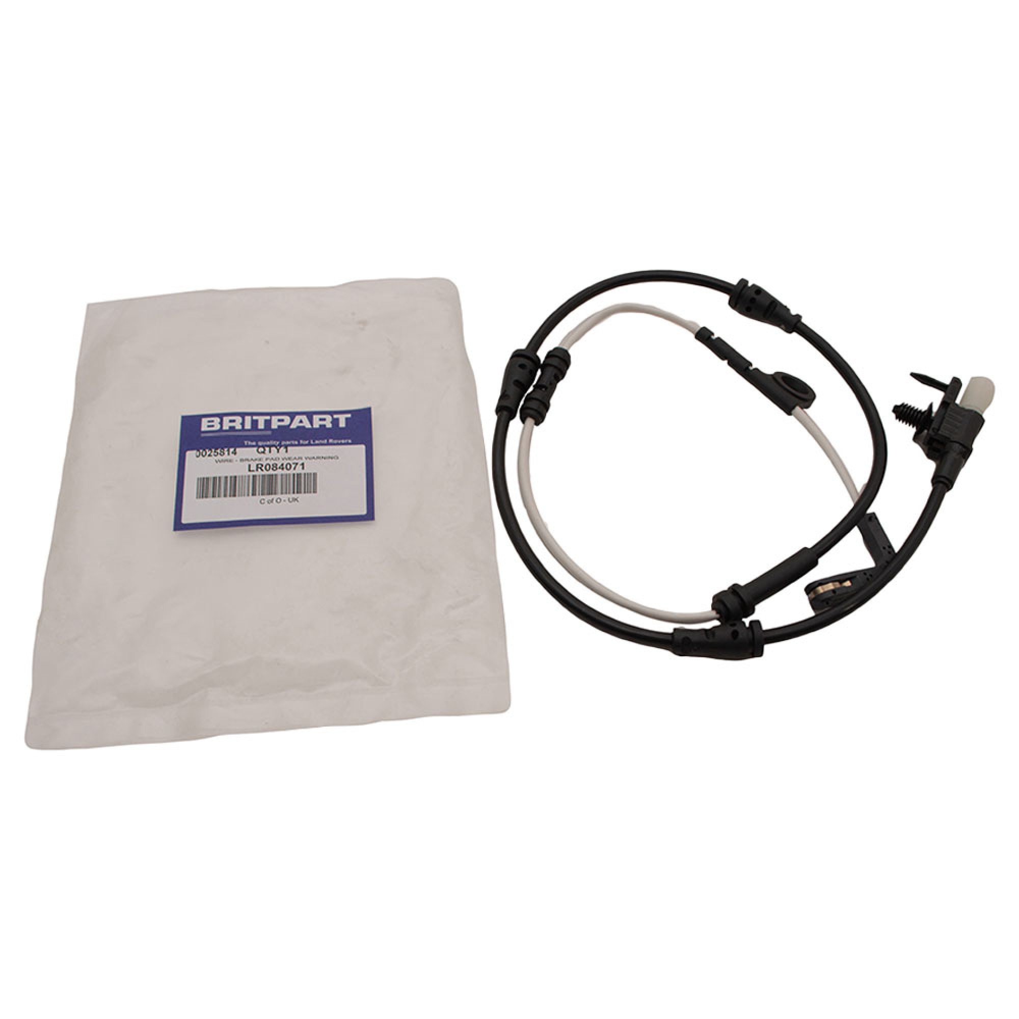 LR084071 - Rear Brake Pad Wear Sensor