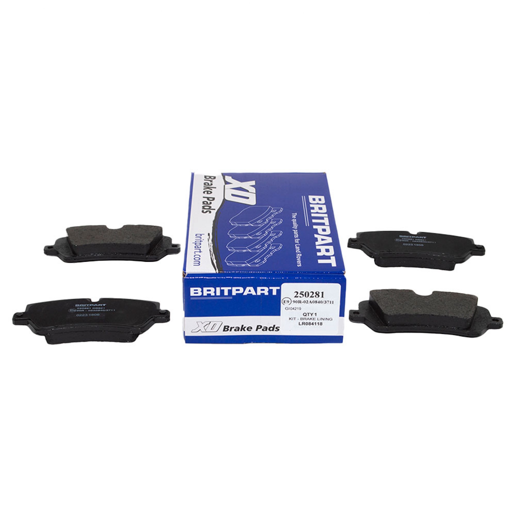 LR084118 - Rear Brake Pads Range Rover 2013 on and Discovery 5