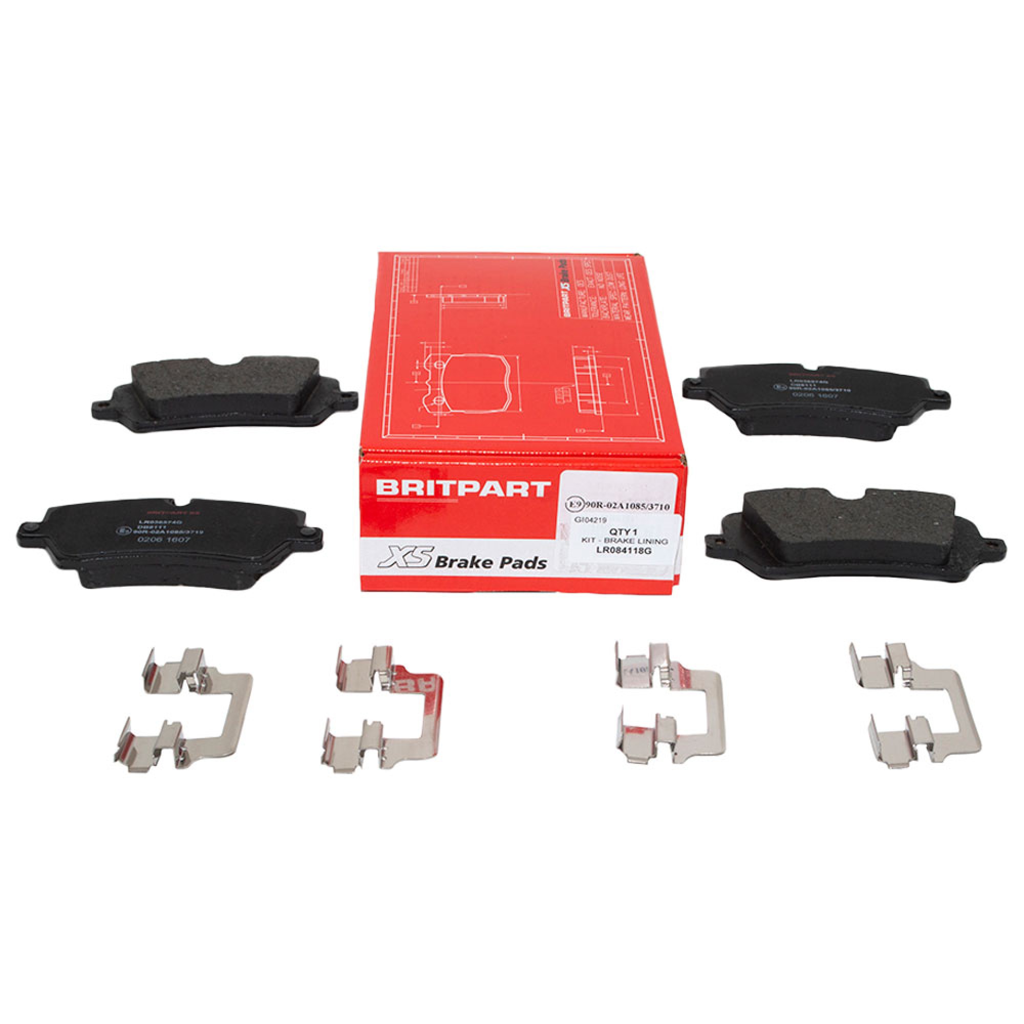 LR084118G - Genuine Rear Brake Pads Range Rover 2013 on and Discovery 5