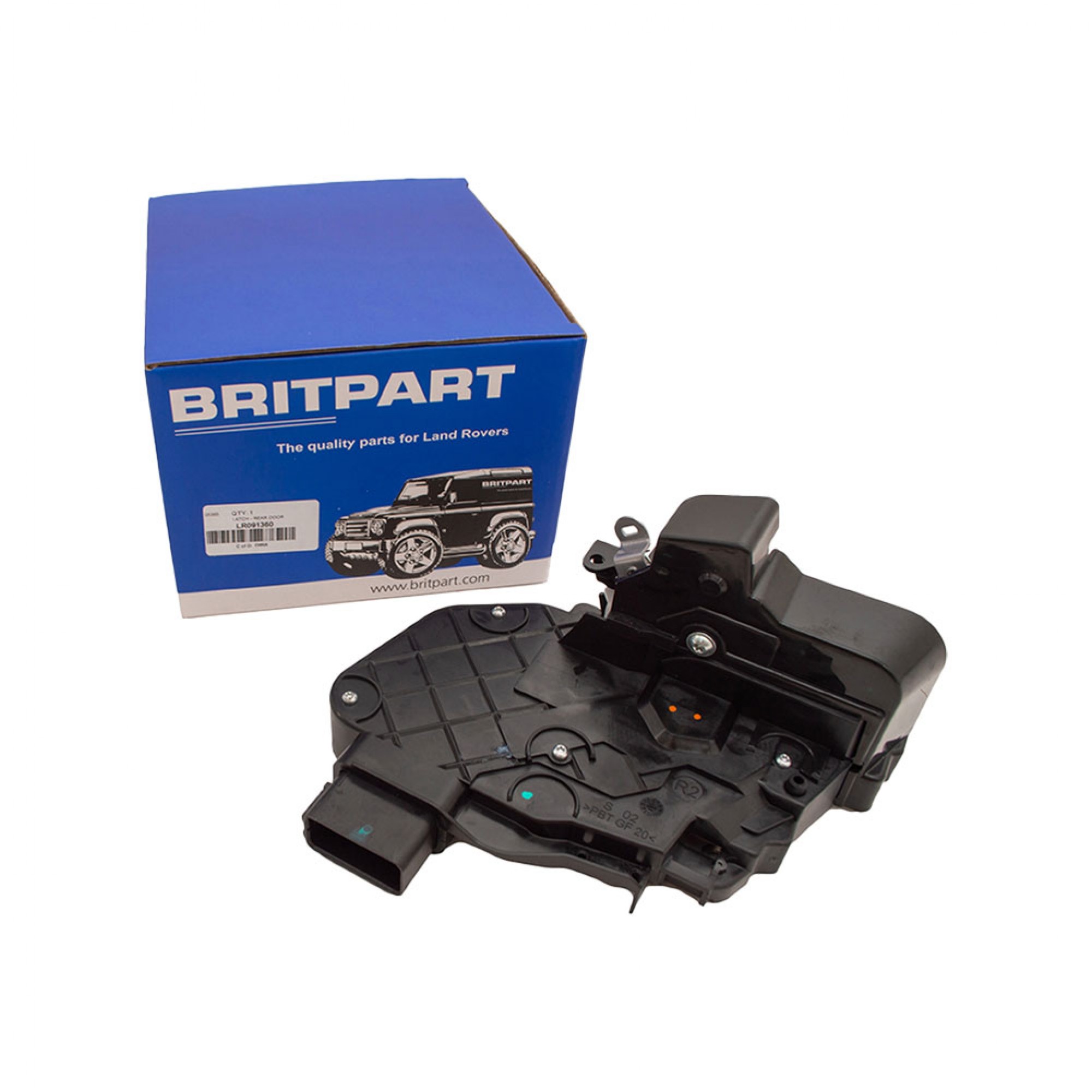 LR091360 - Door Latch RH Rear with Dead Locks