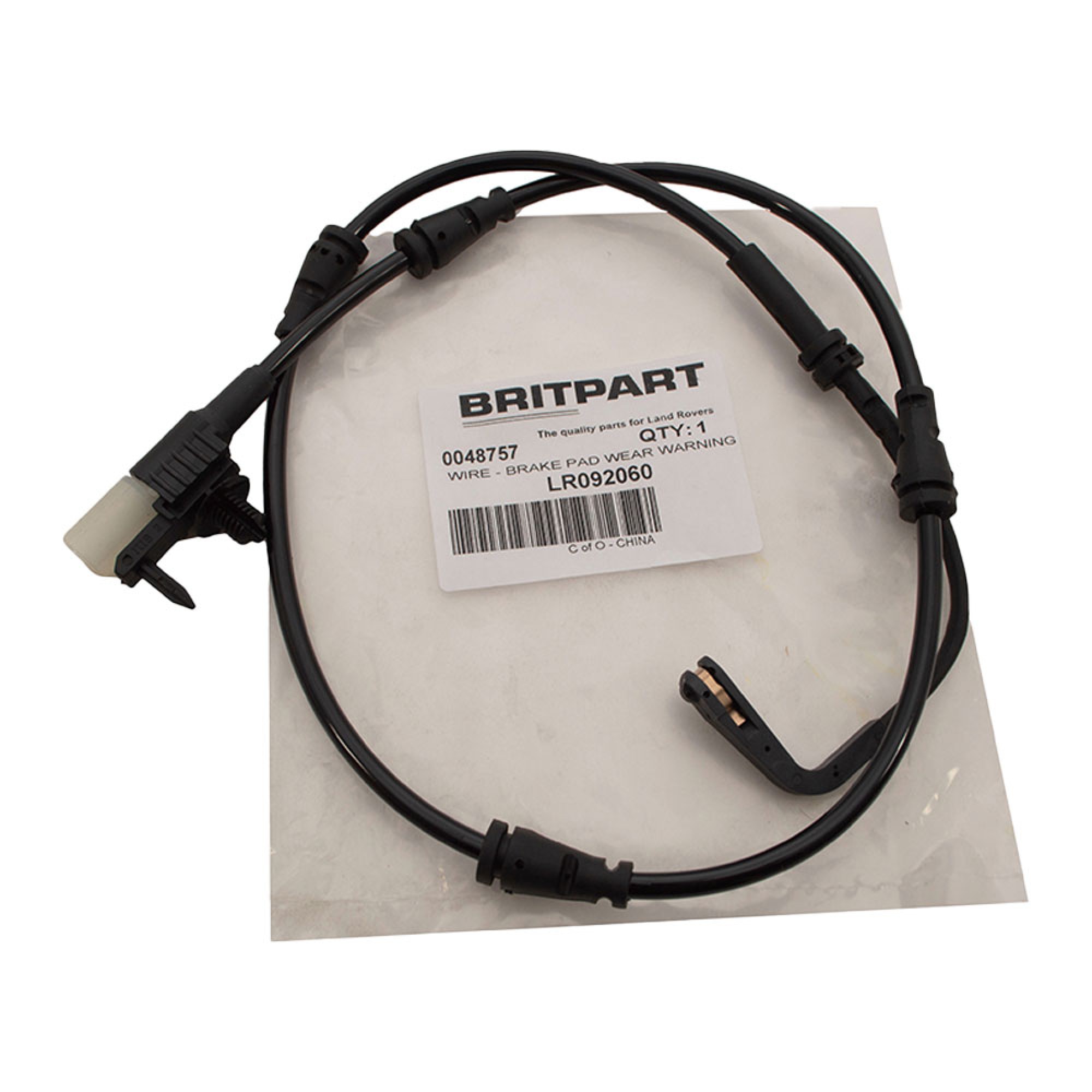 LR092060 - Rear Brake Pad Wear Sensor