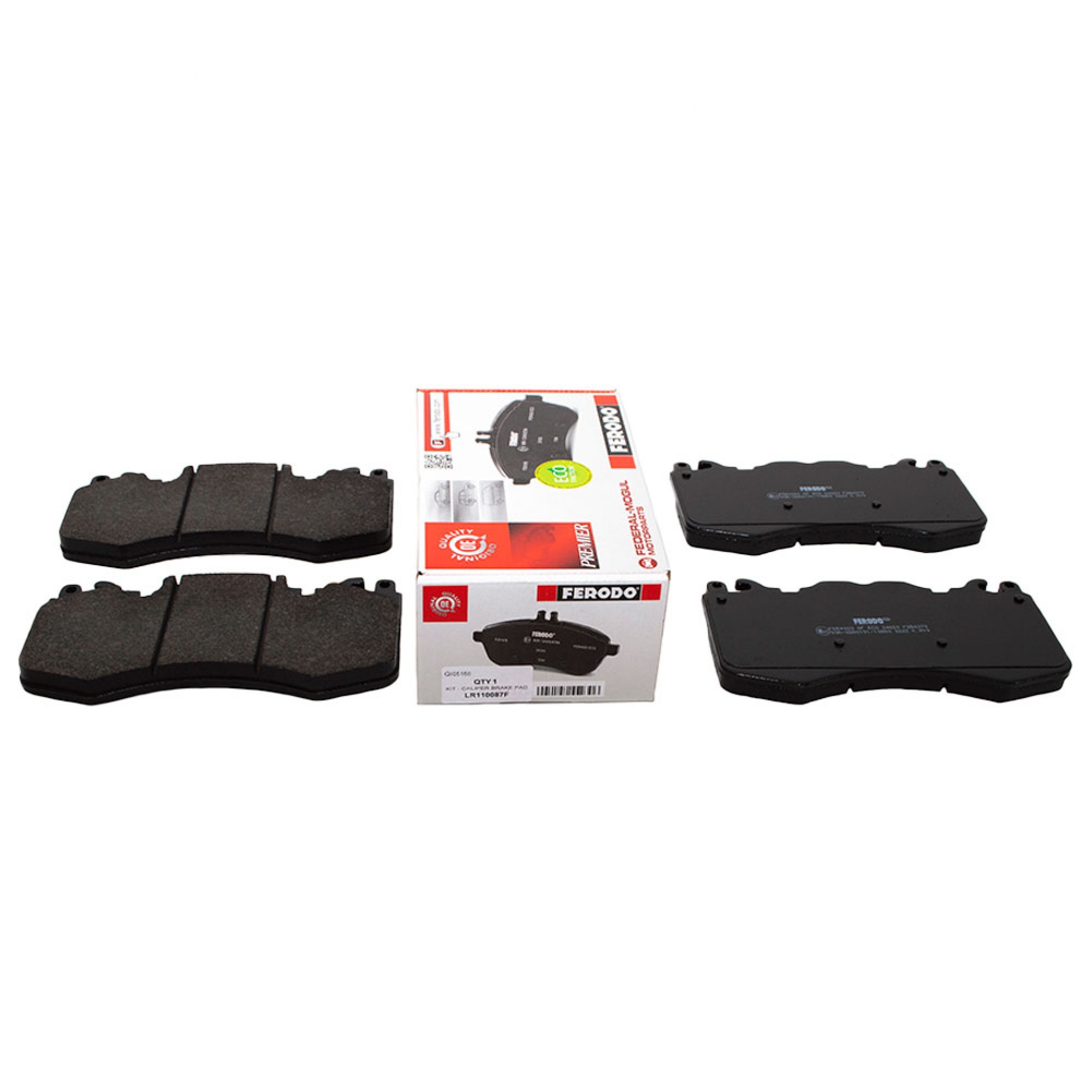 LR110087F - Ferrodo Front Brake Pads from Chassis JA000001
