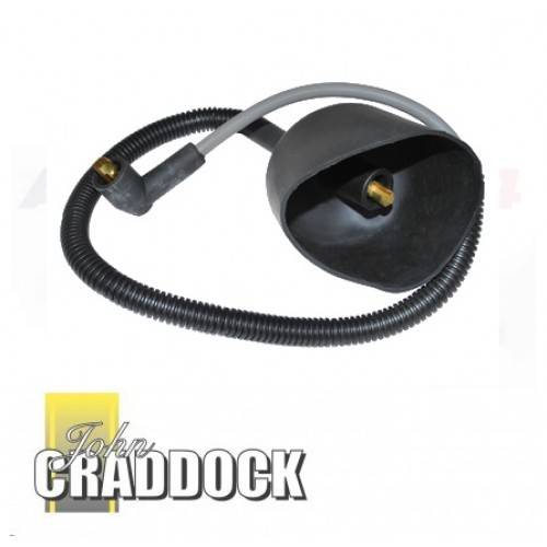 Grey Silicone King Lead Range Rover Classic and Discovery 1 V8 Inc Coil Cover