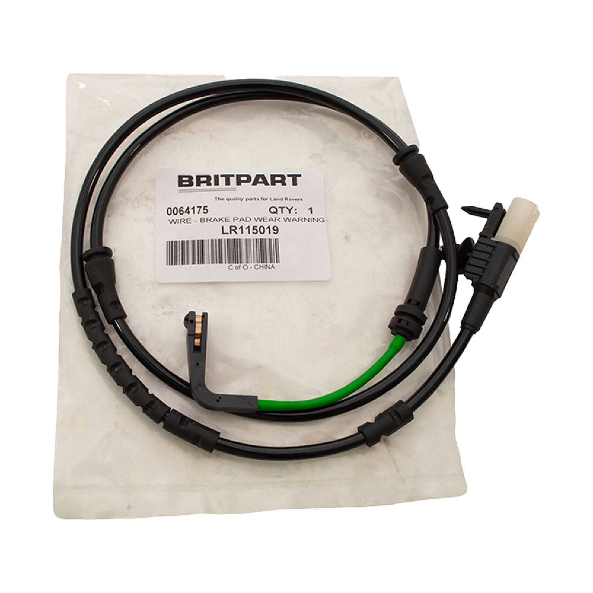 LR115019 - Britpart Front Brake Pad Wear Sensor