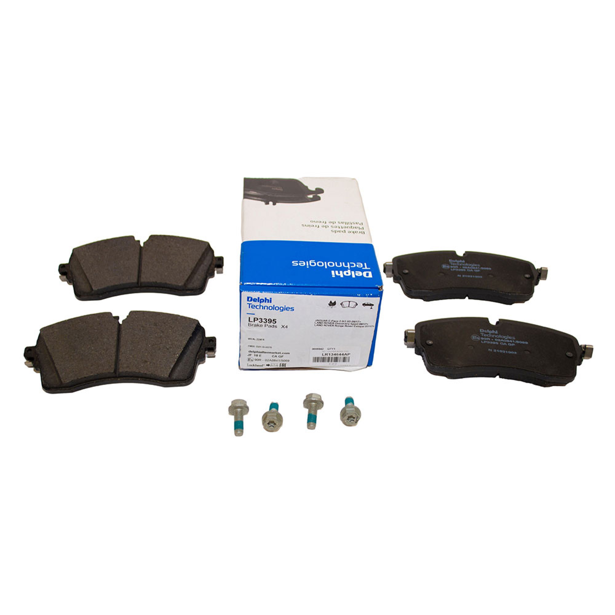 LR134644AP - Delphi Front Brake Pads for 18 Inch Disc