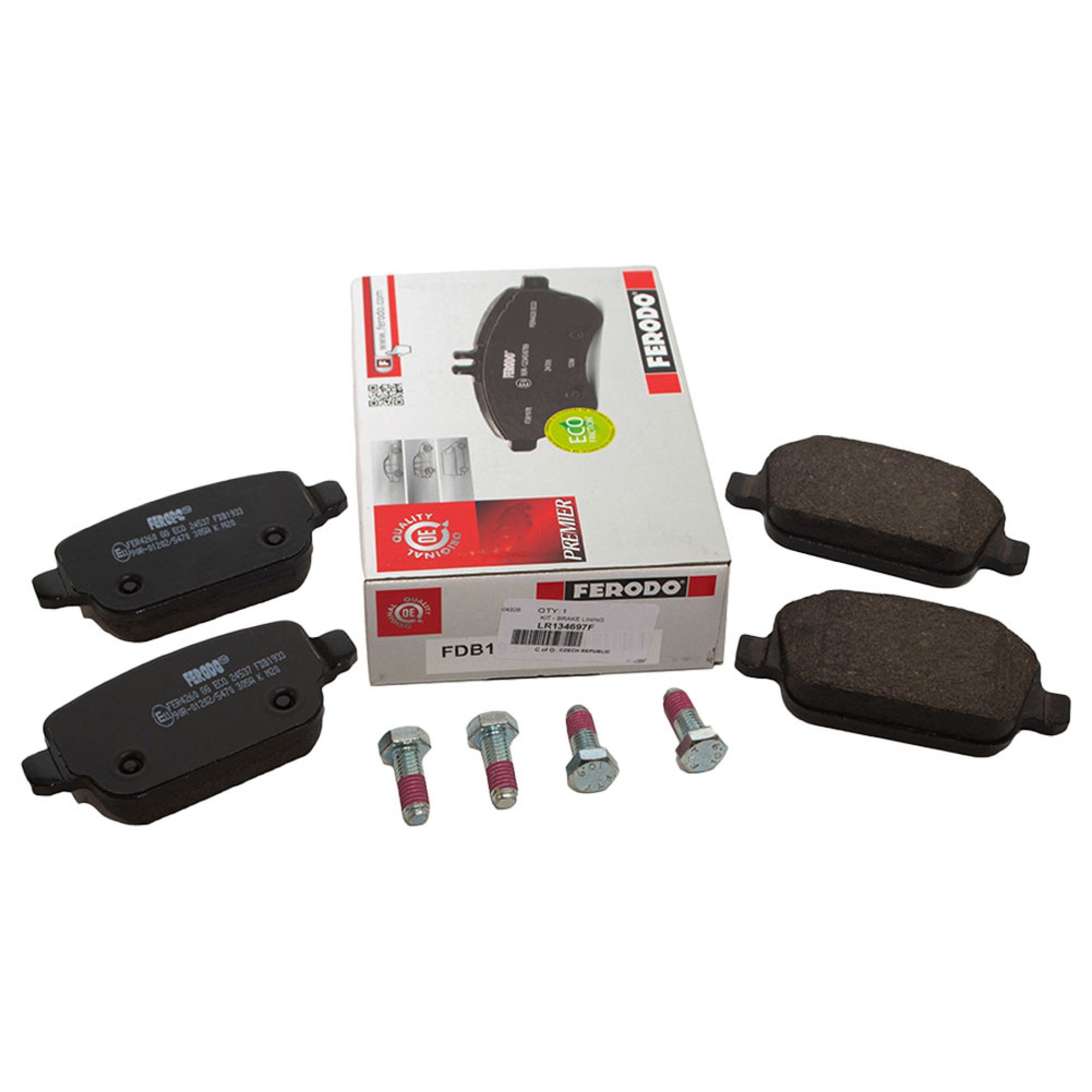 LR134697F - Ferodo Freelander 2 Rear Brake Pads