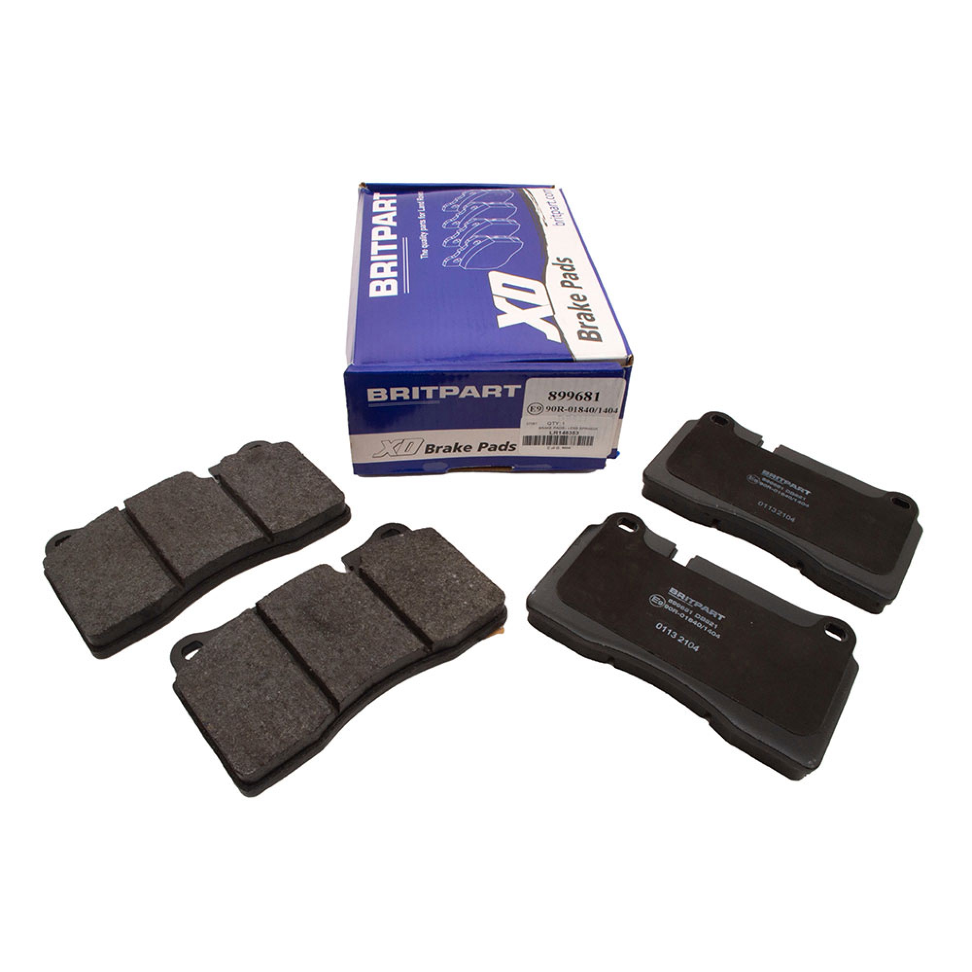 LR148353 - Brake Pad Kit Non Genuine Front R/R 4.2 Supercharged and 3.6 V8 Diesel. R/Sport 4.4 V8 from 6A000001 2005 My