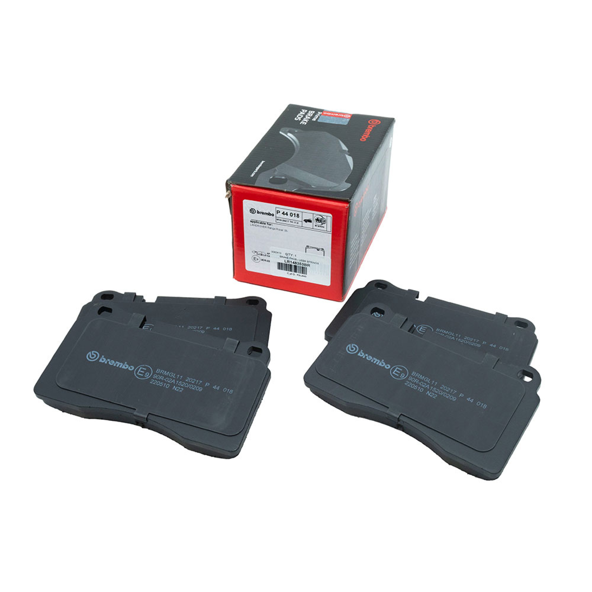 LR148353BR - Brembo Brake Pad Kit Non Genuine Front R/R 4.2 Supercharged and 3.6 V8 Diesel Rrs 4.4 V8