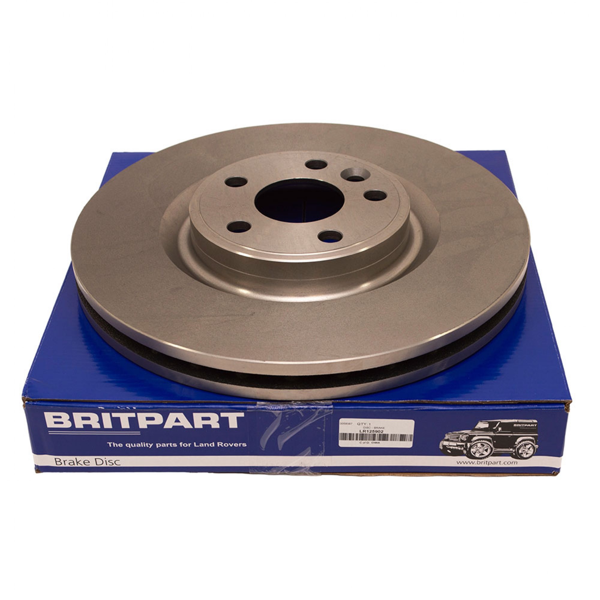 LR125902 - Front Brake Disc for Caliper Size 17 for Range Rover Velar