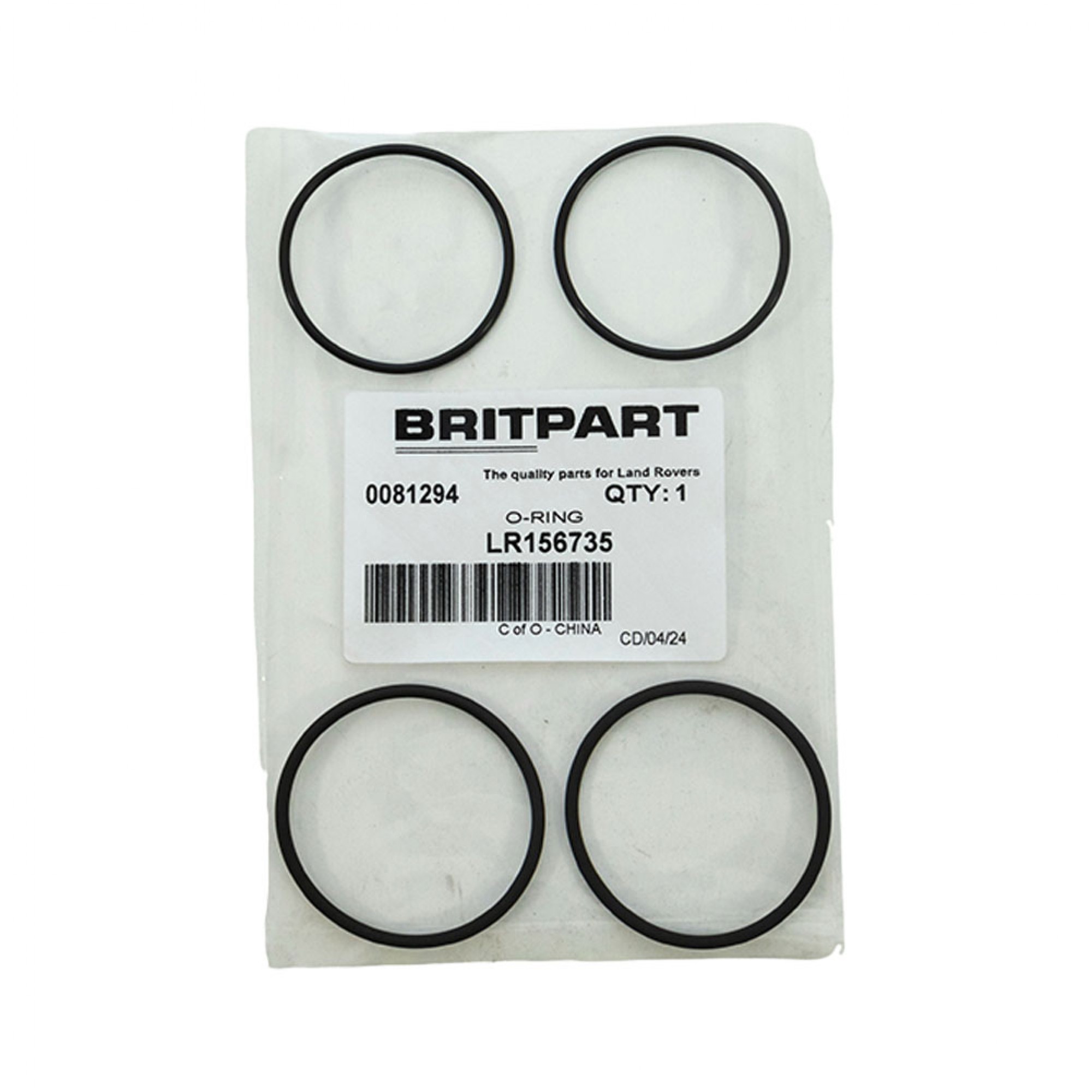 LR156735 - Genuine Transfer O Ring Set Of 4