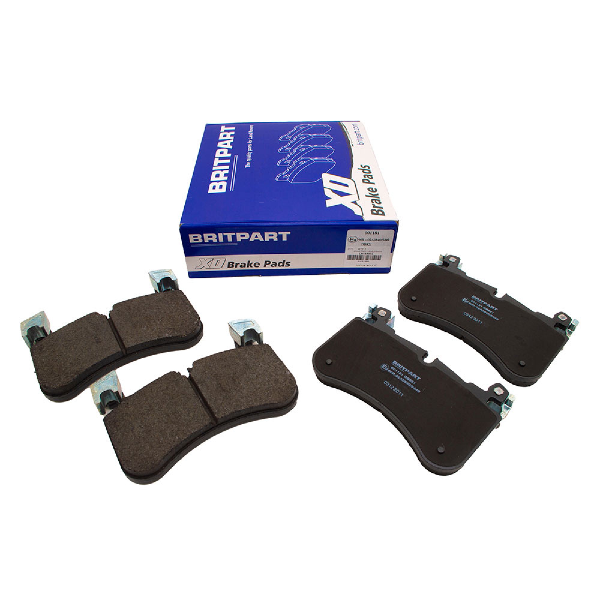 LR157174 - Front Brake Pads from Chassis M2455001