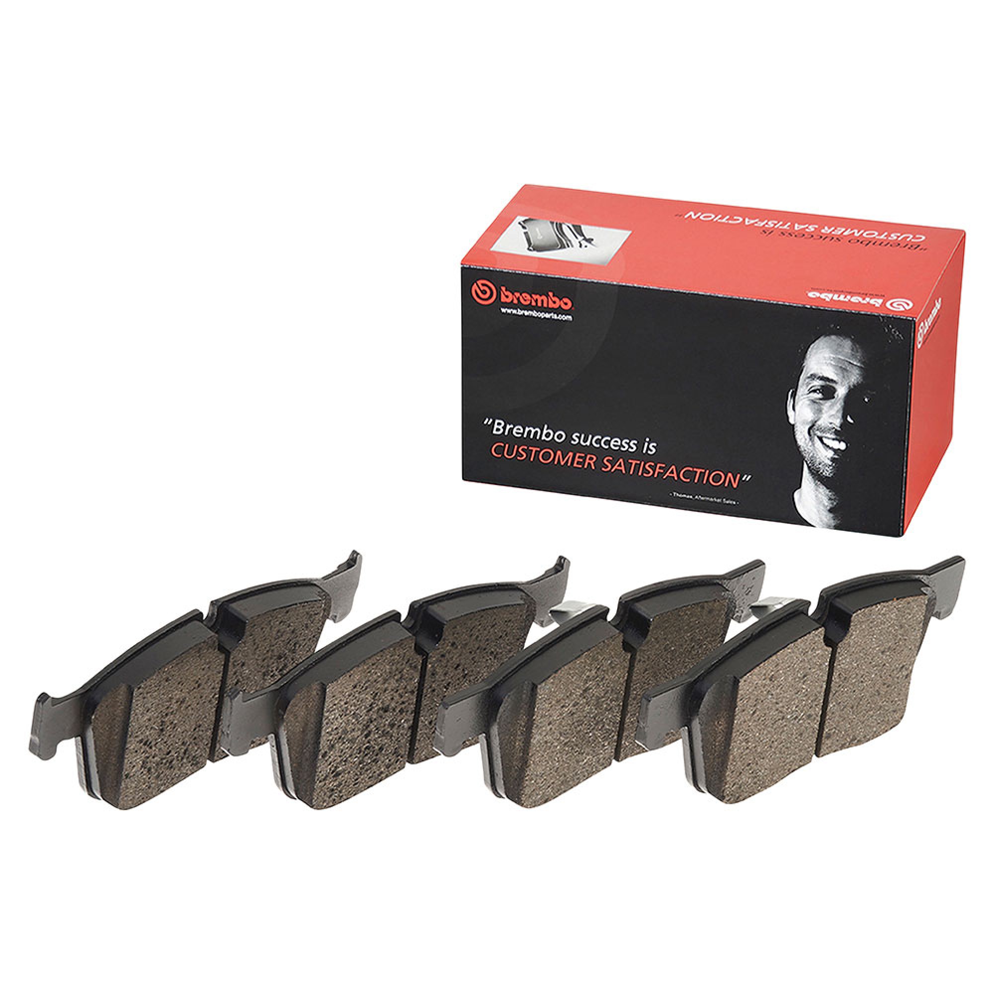 LR160444BR - Brembo Brake Pads - Less Springs Caliper Size 18