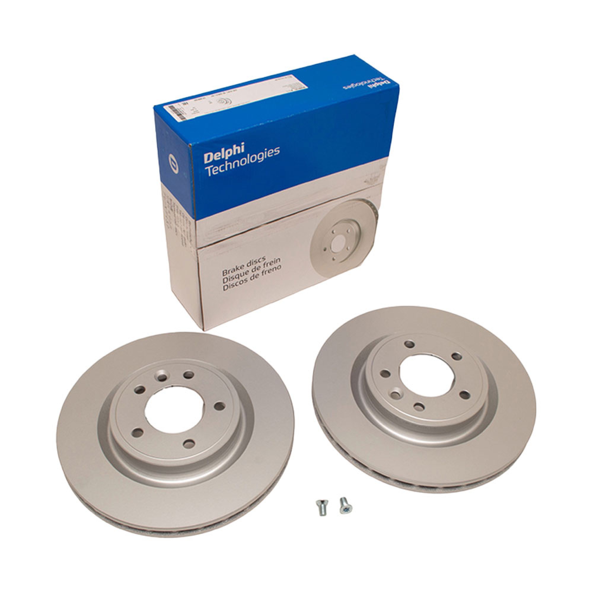 LR161897AP - Delphi Rear Brake Discs (Pair) from Chassis NA205231