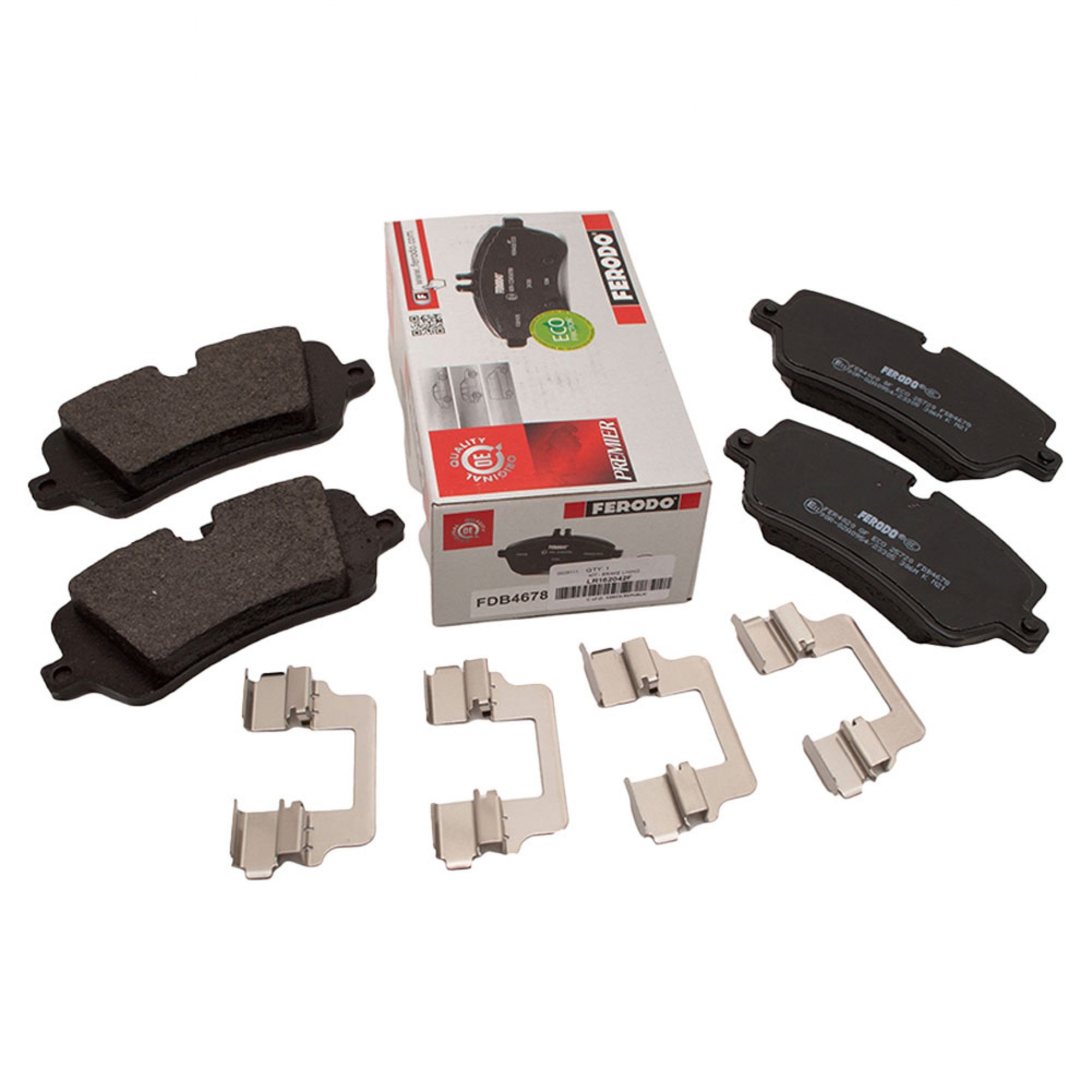 LR162042F - Ferodo Rear Brake Pads from Chassis MA452334