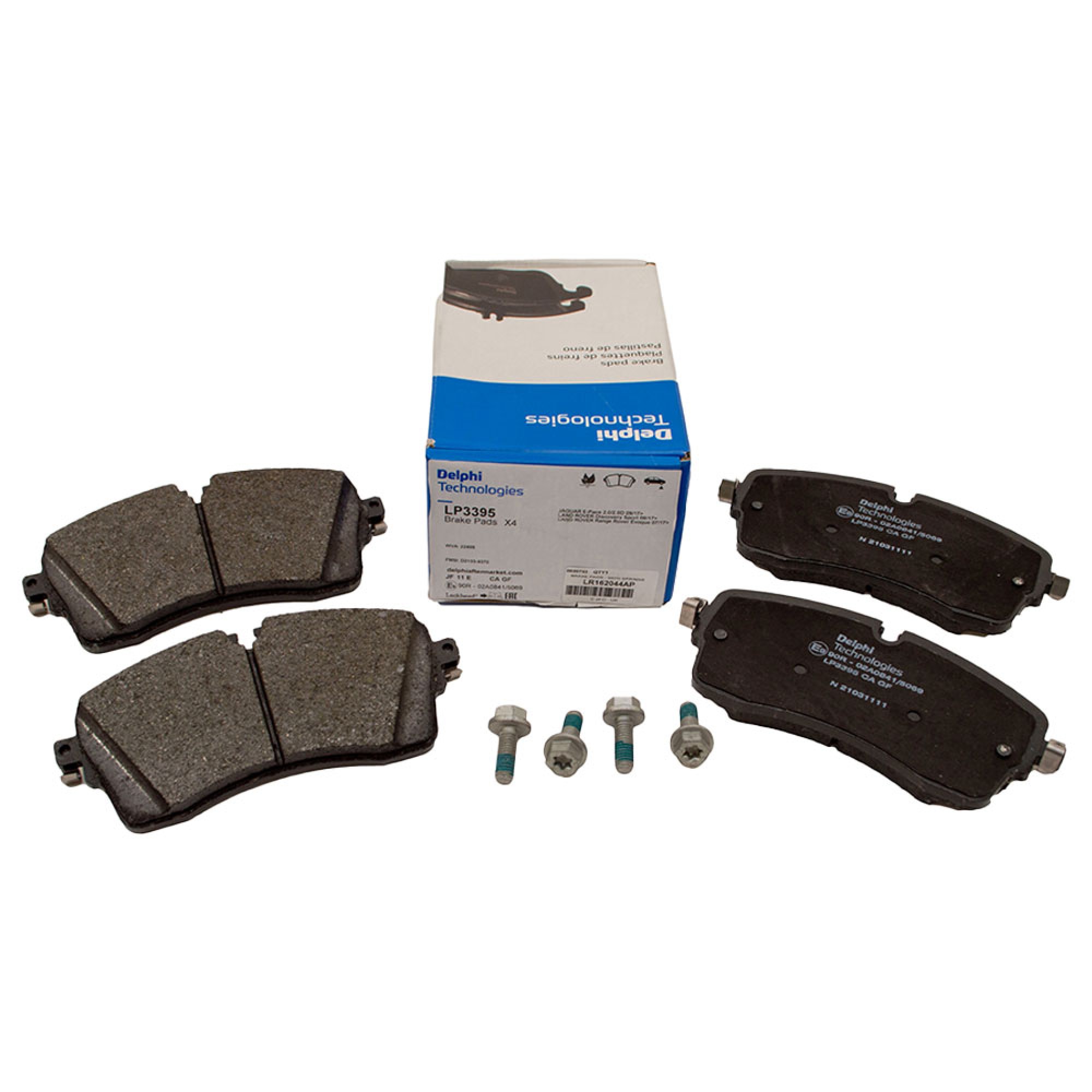LR162044AP - Delphi Front Brake Pads from Chassis NA202613