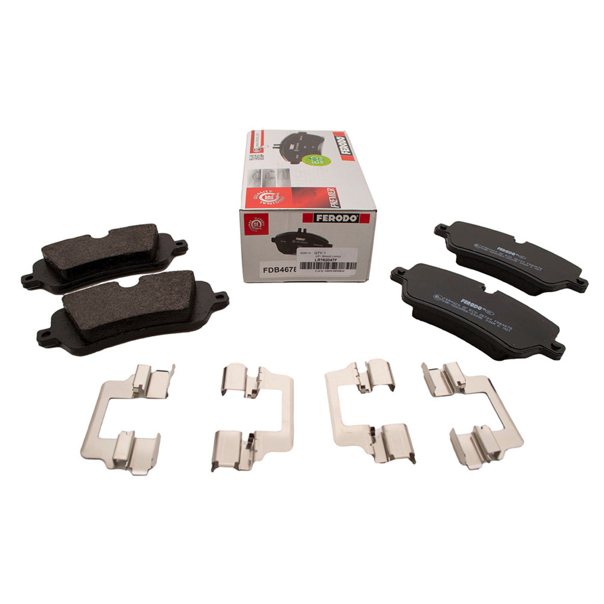 LR162047F - Ferodo Rear Brake Pads from Chassis MA452334