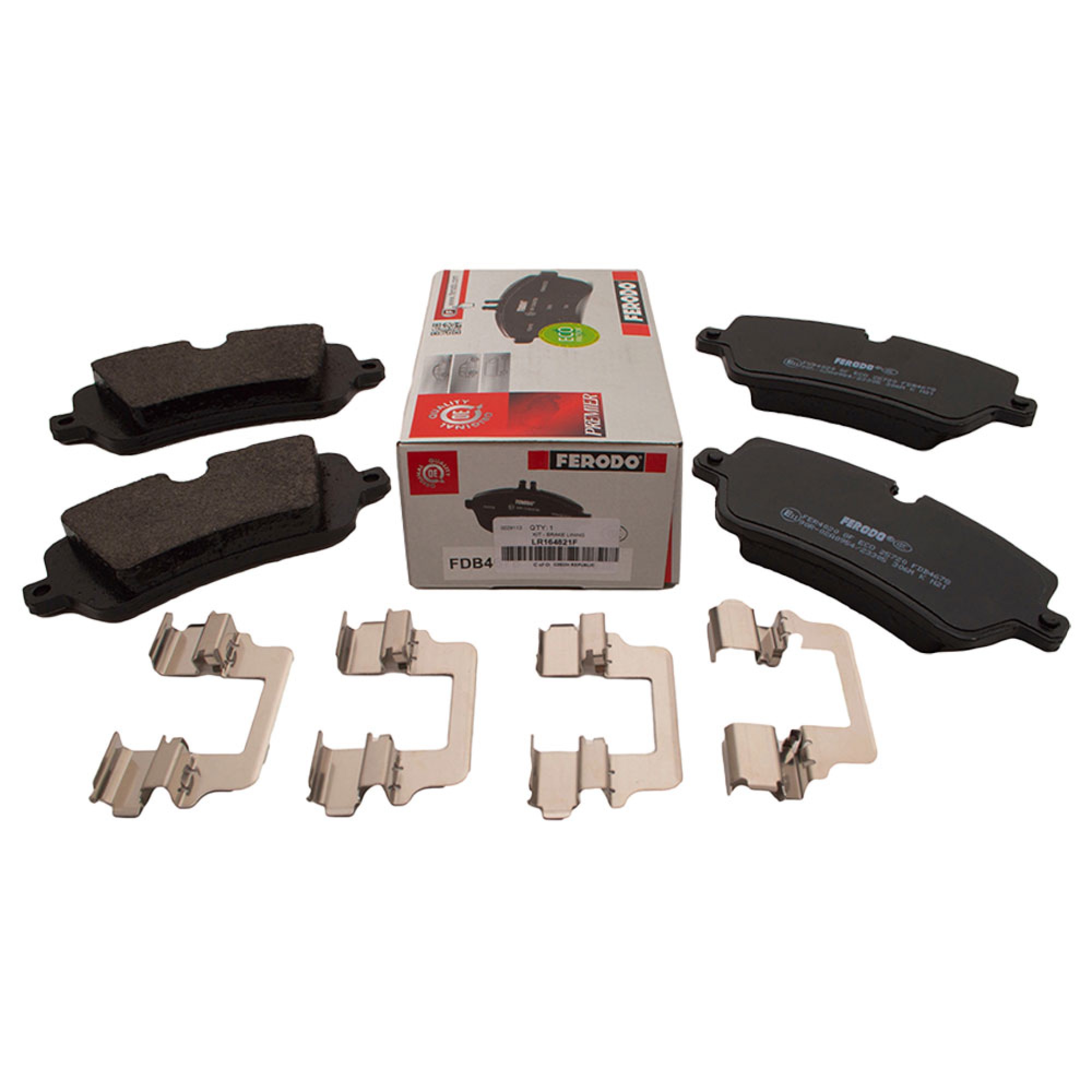 LR164821F - Ferodo Rear Brake Pads from Chassis HA181301 to HA99999