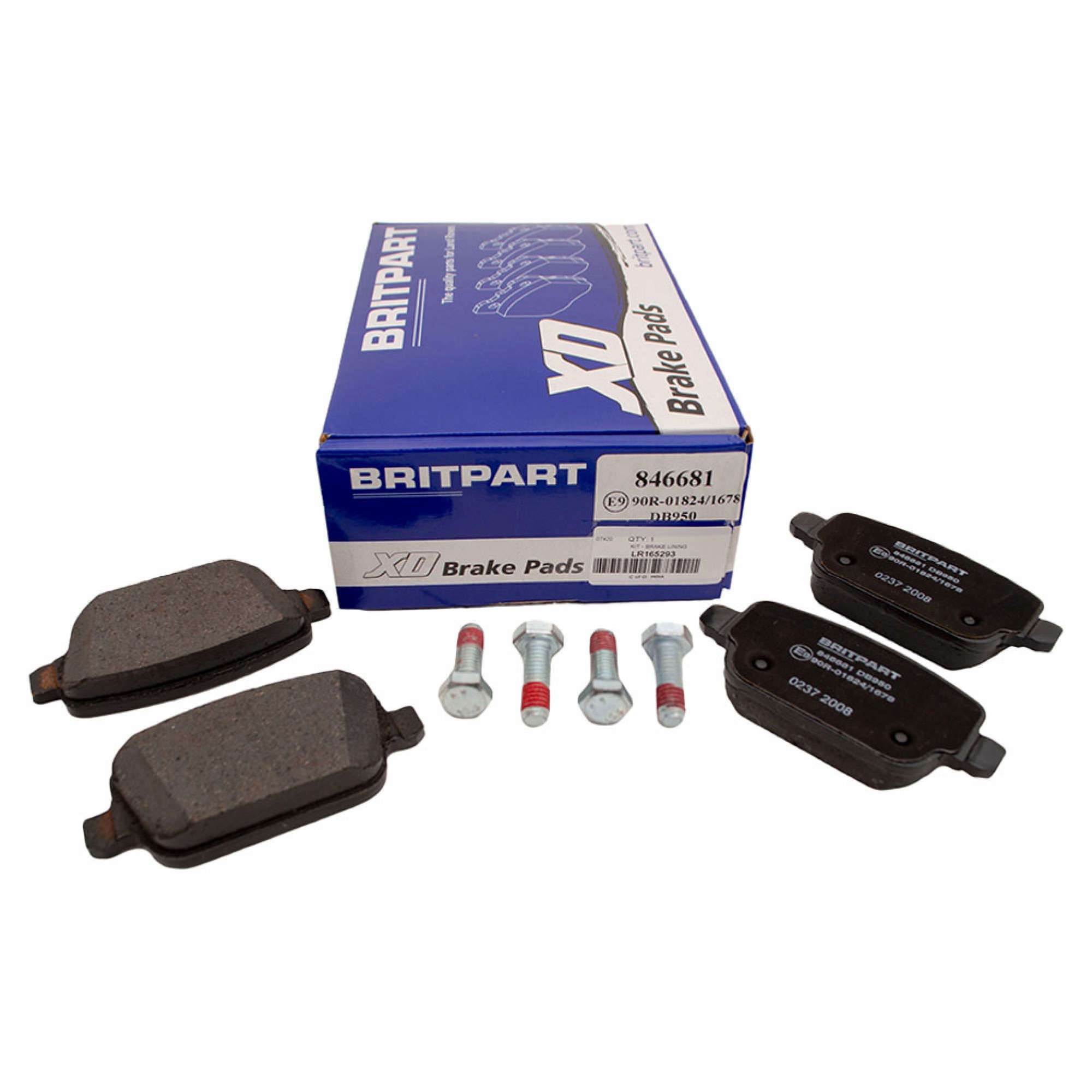 LR165293 - 3.2 L Rear Brake Pads Freelander 2