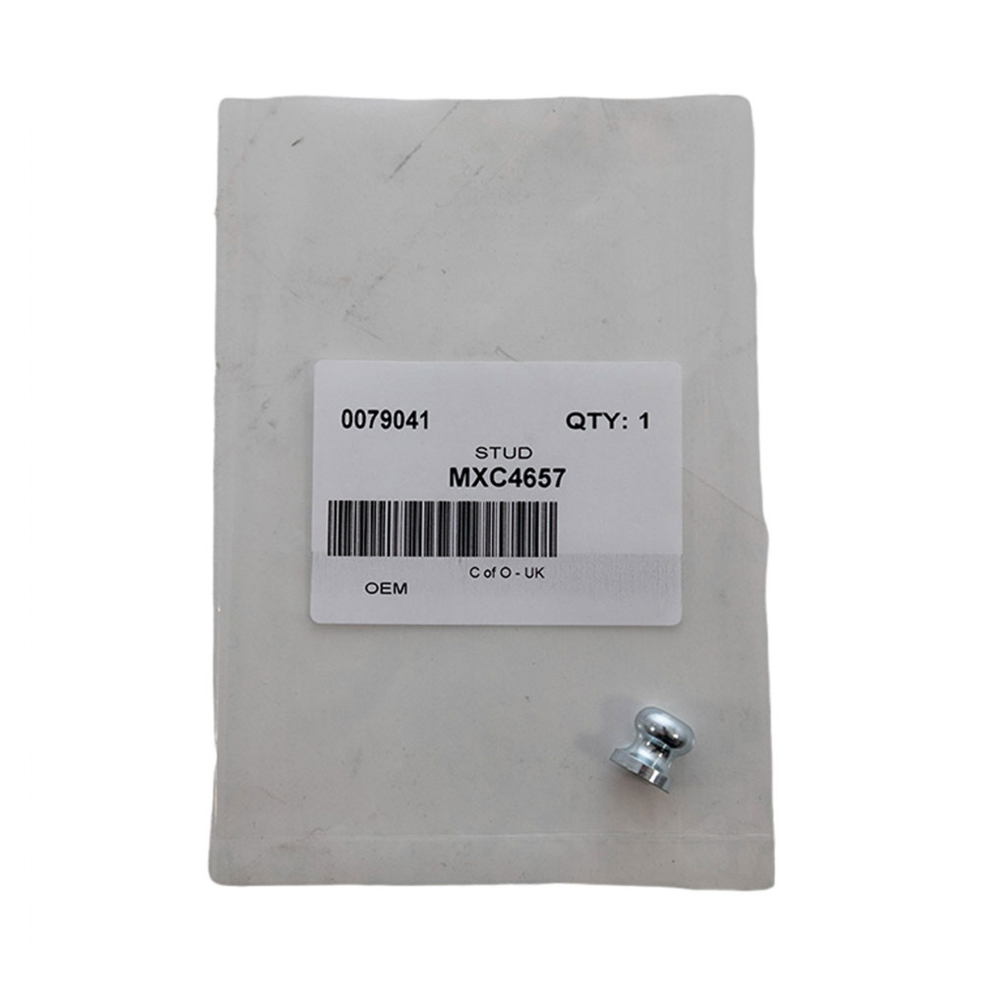 Stud for Seat Strap. - MXC4657