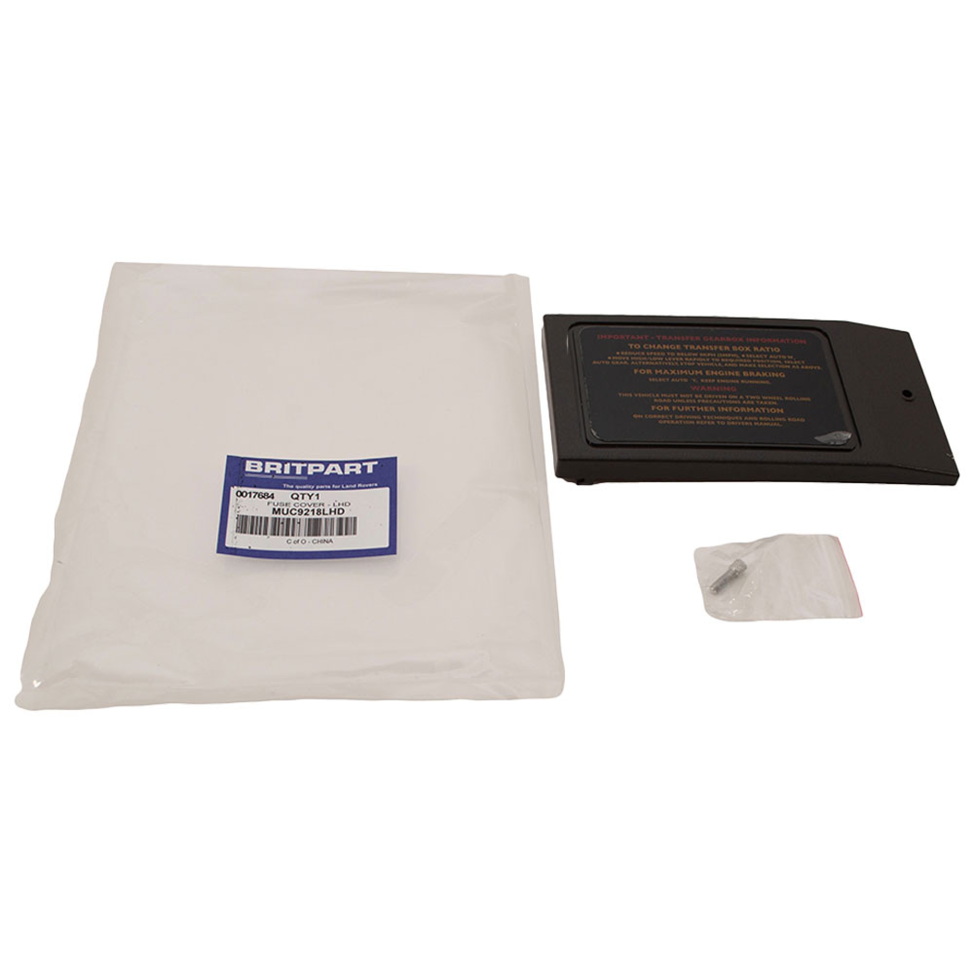 MUC9218LHD - Fuse Cover - LHD - Britpart