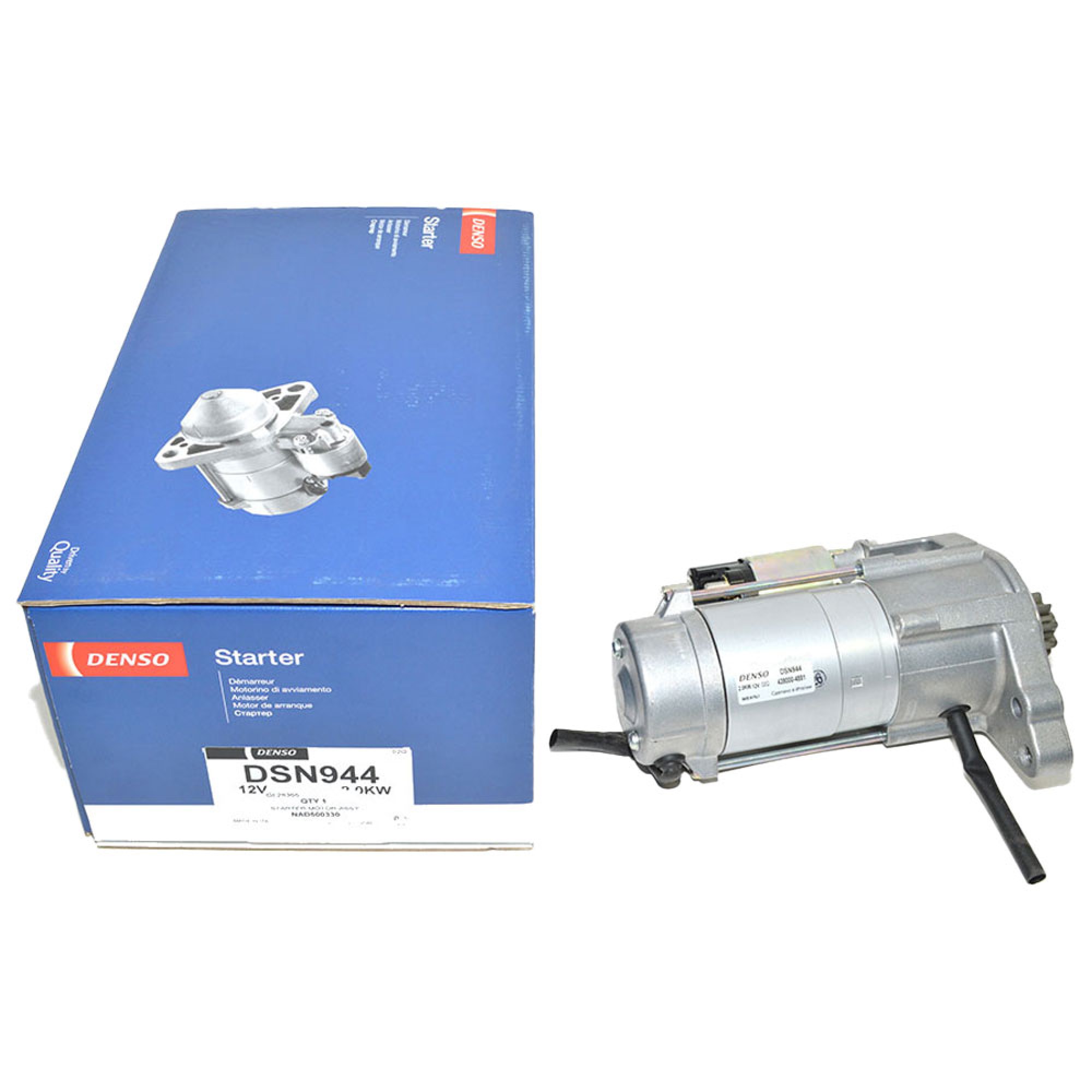 NAD500330G - Starter Motor 2.7 V6 Diesel - Denso