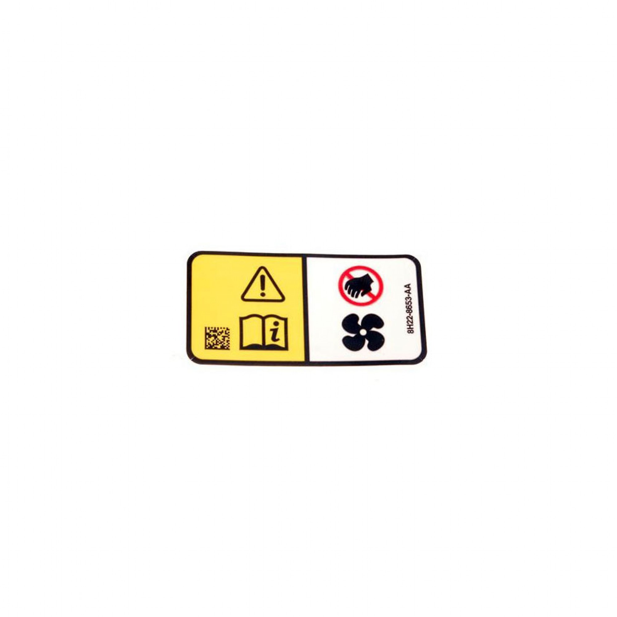 PAK500160 - Genuine Decal Radiator Fan Warning