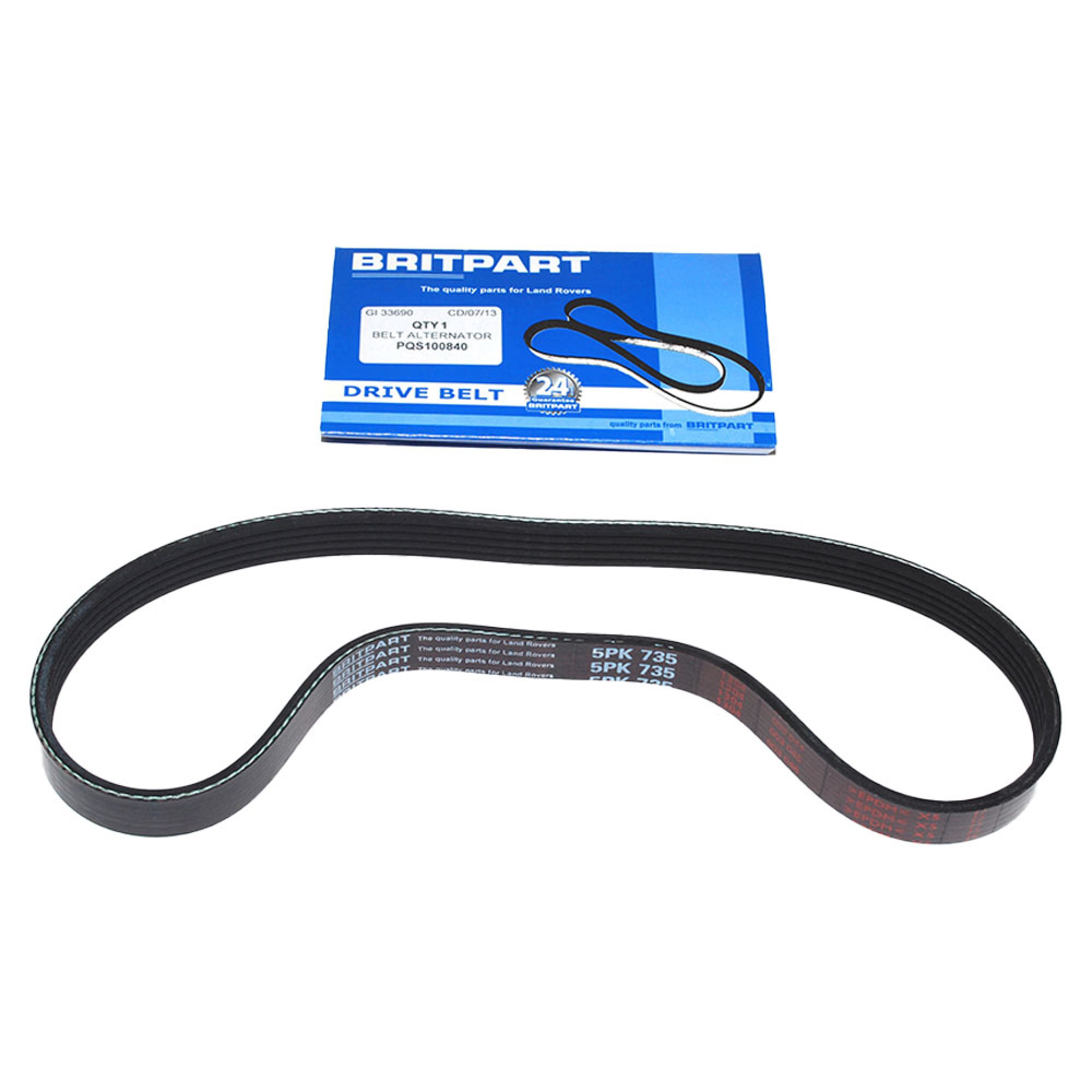 PQS100840 - Belt for Alternator 1.8 Petrol Freelander