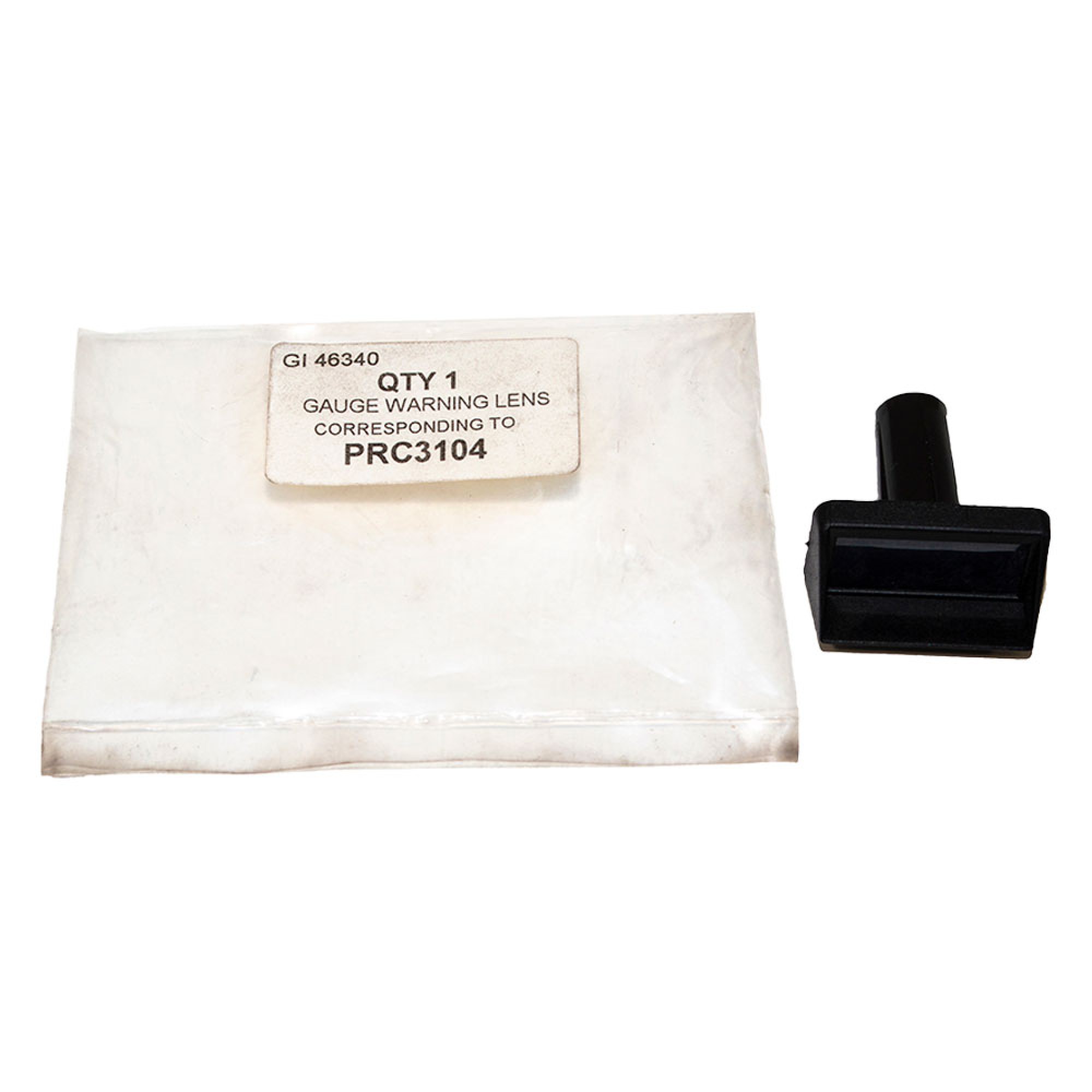 PRC3104 - Genuine Warning Light Lens Hooded Oil Temperature from 1983 Automatics