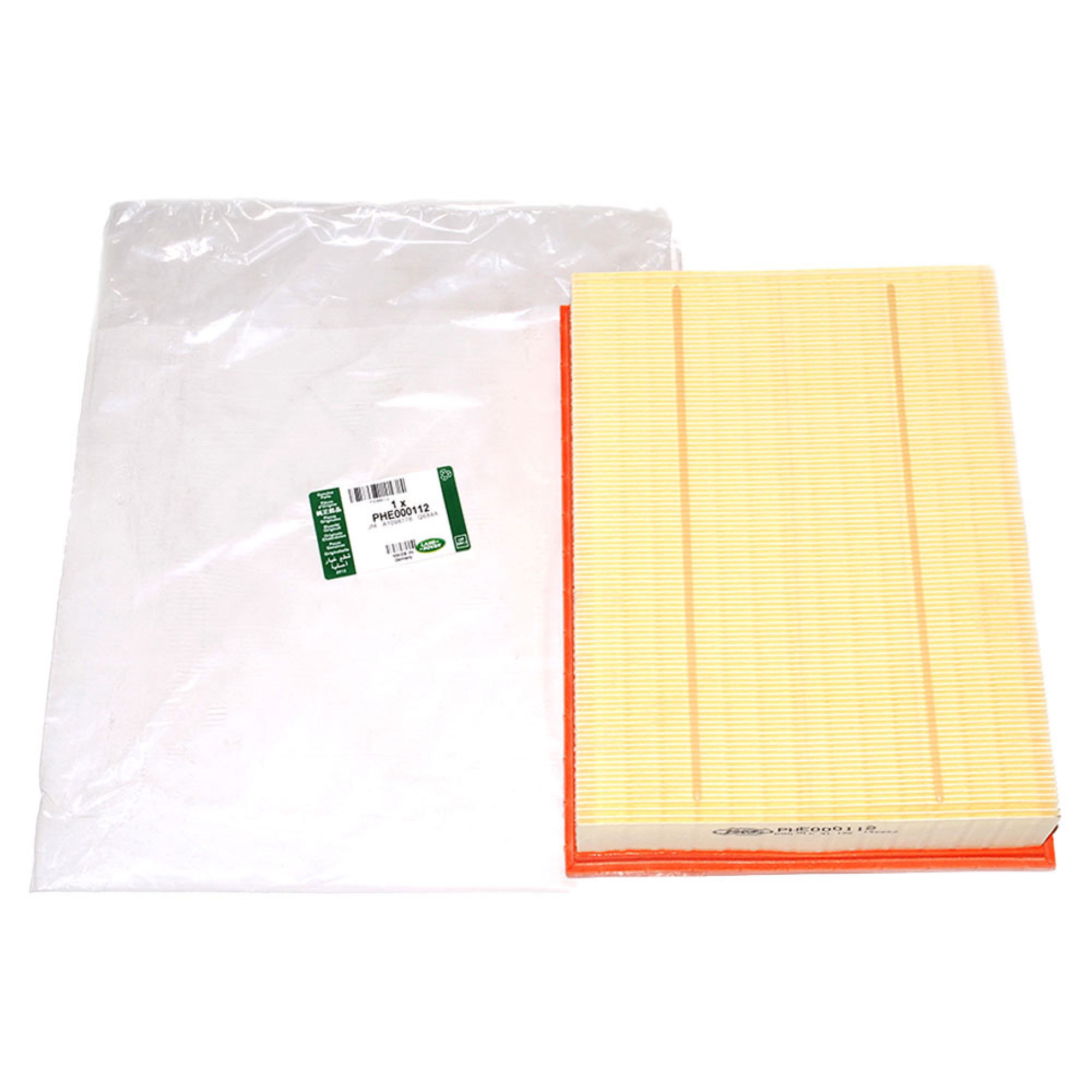 PHE000112GEN - Genuine Air Filter Element Discovery 3 2.7L TDV6 and Range Rover Sport