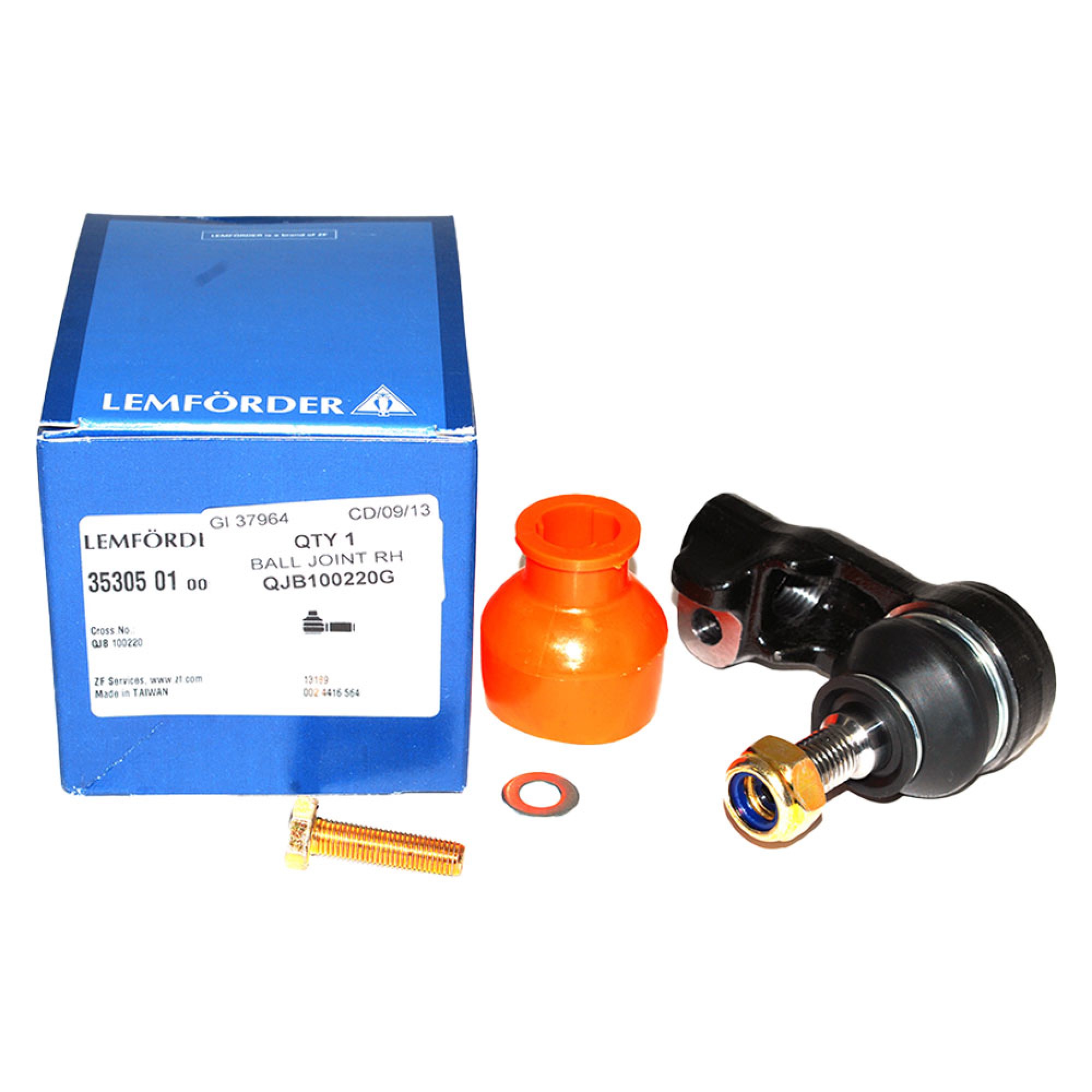 QJB100220G - Lemforder- Ball Joint Track Rod RH Freelander to YA999999