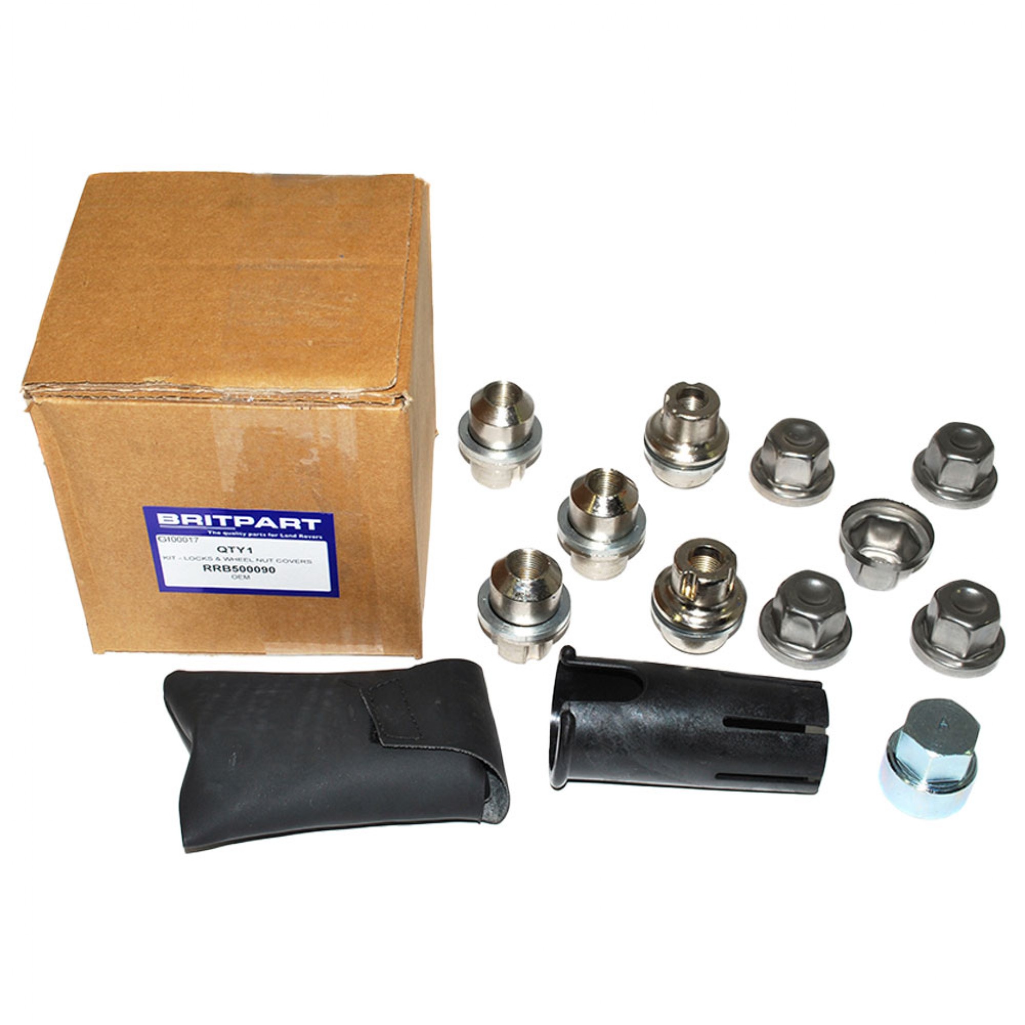 RRB500090 - OEM Complete Locking Wheel Nut Kit Alloy Wheels