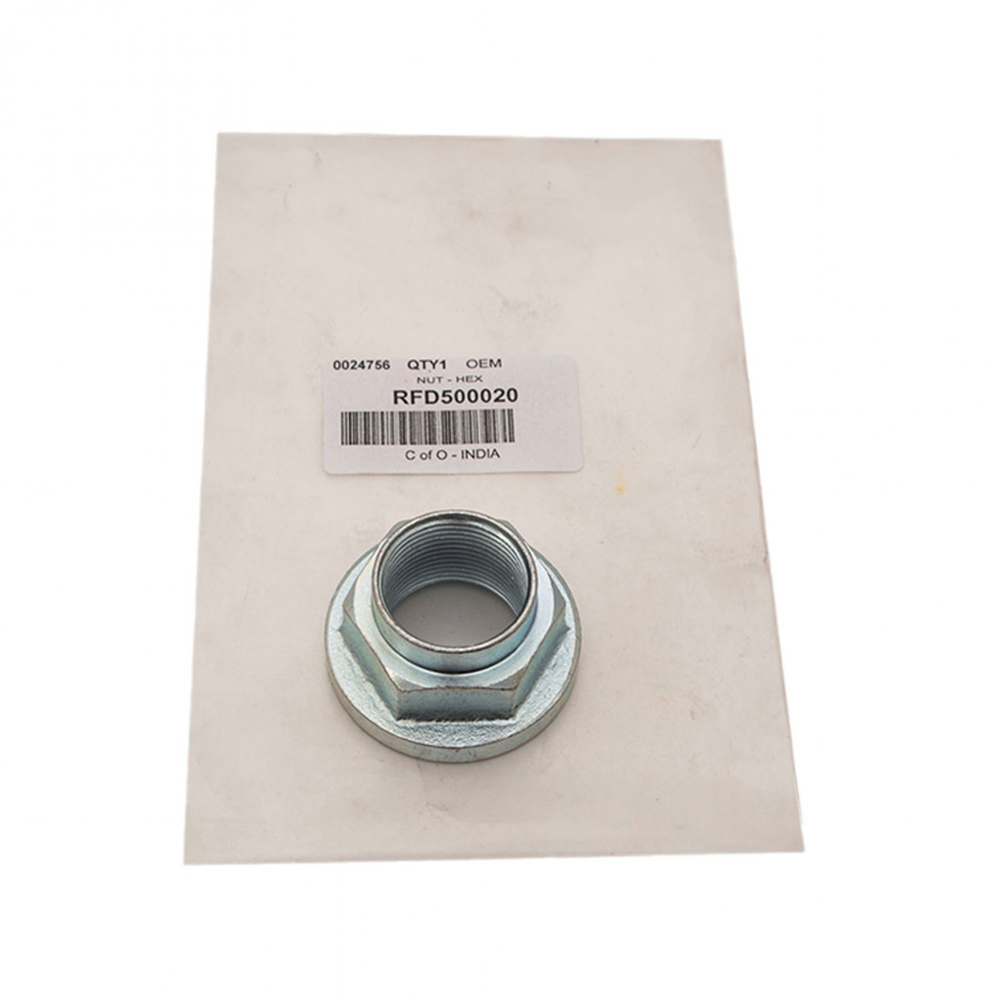 Hex Nut M24 x 1.5mm Front Knuckle - RFD500020