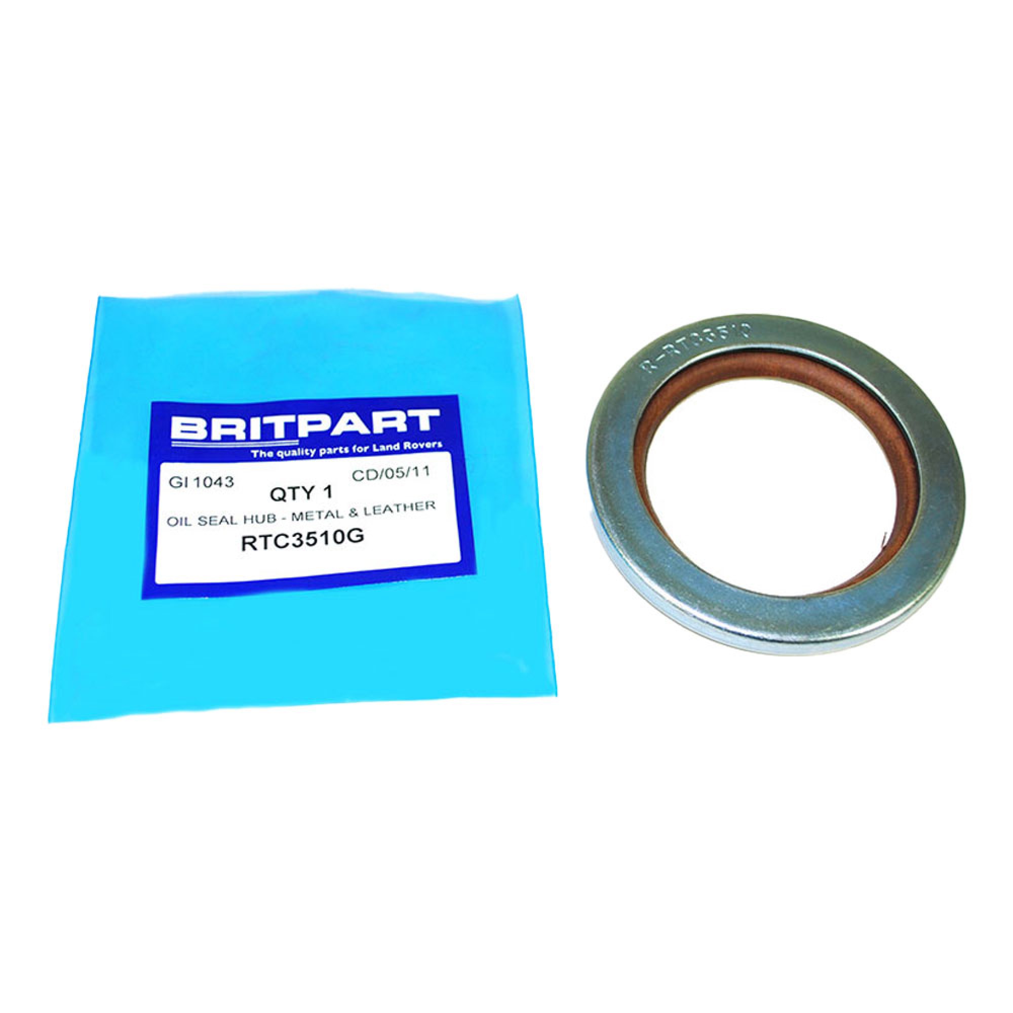 Metal & Leather Hub Oil Seal 1948-SEPT 1980. - RTC3510 G