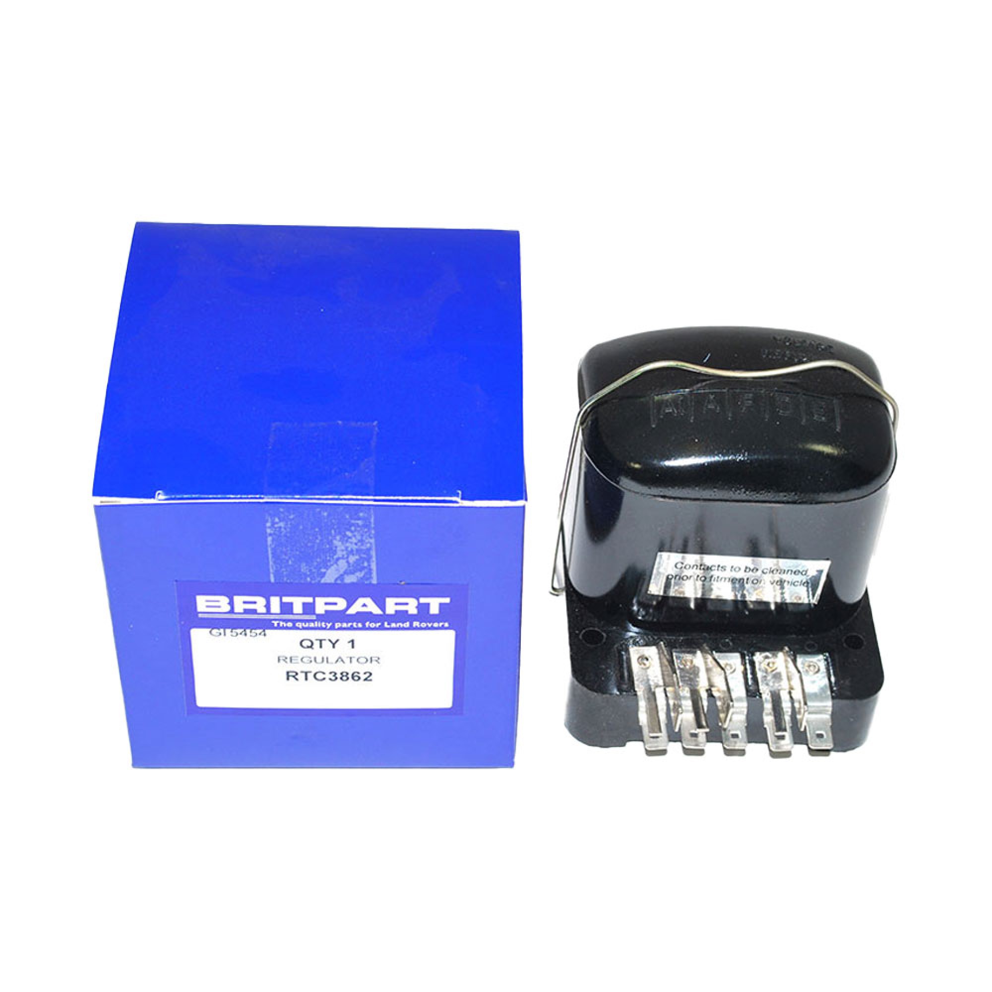 RTC3862 - Voltage Control Box Spring Clip Type Lucar Terminals