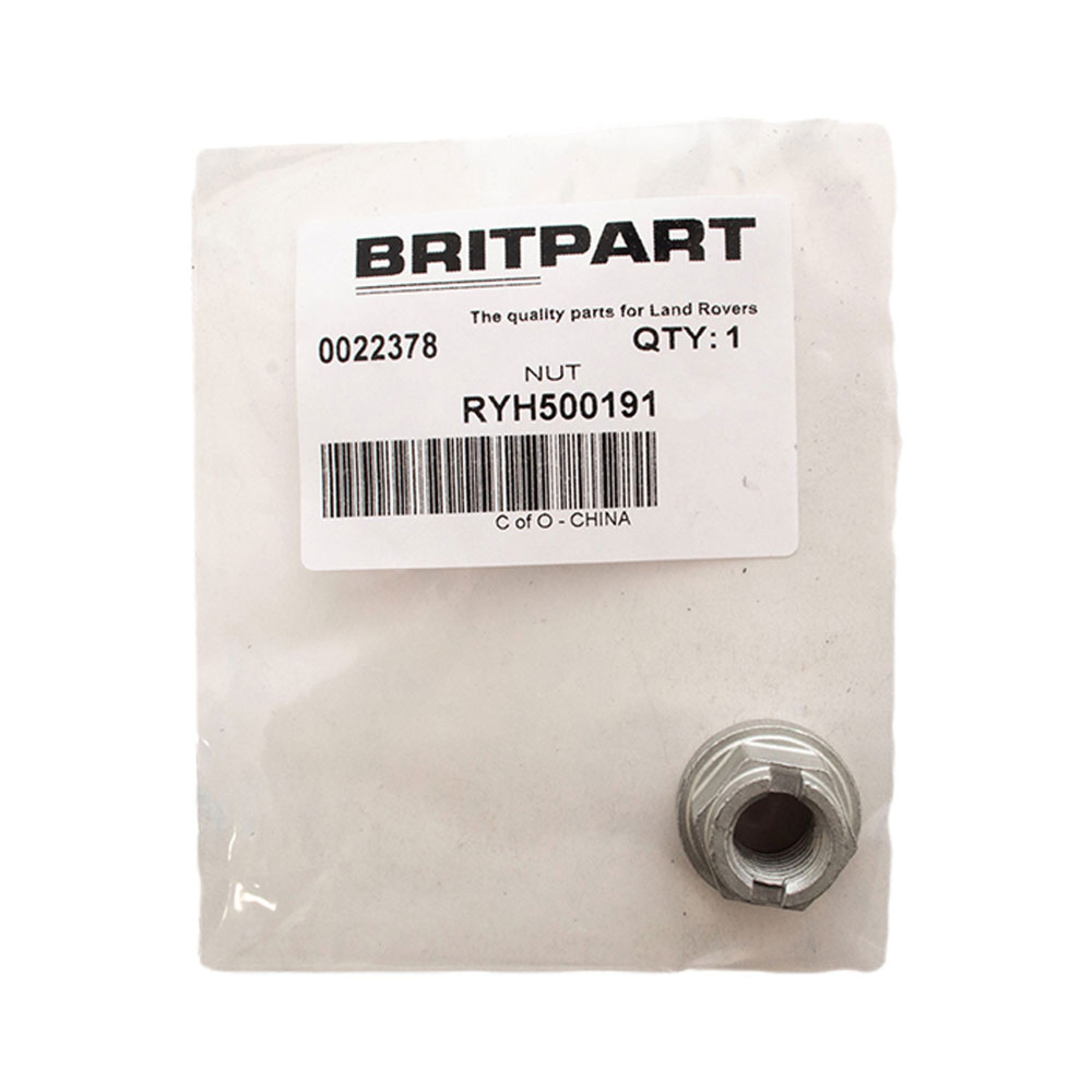 RYH500191 - Nut M13 for Rear Knuckle